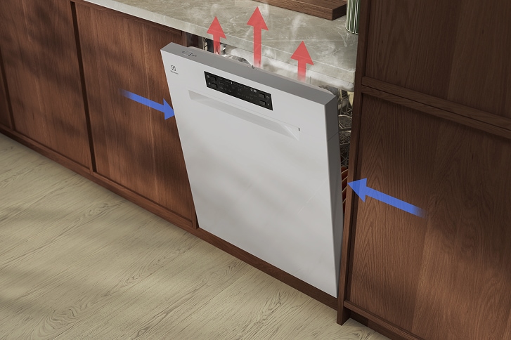 Freestanding dishwashers