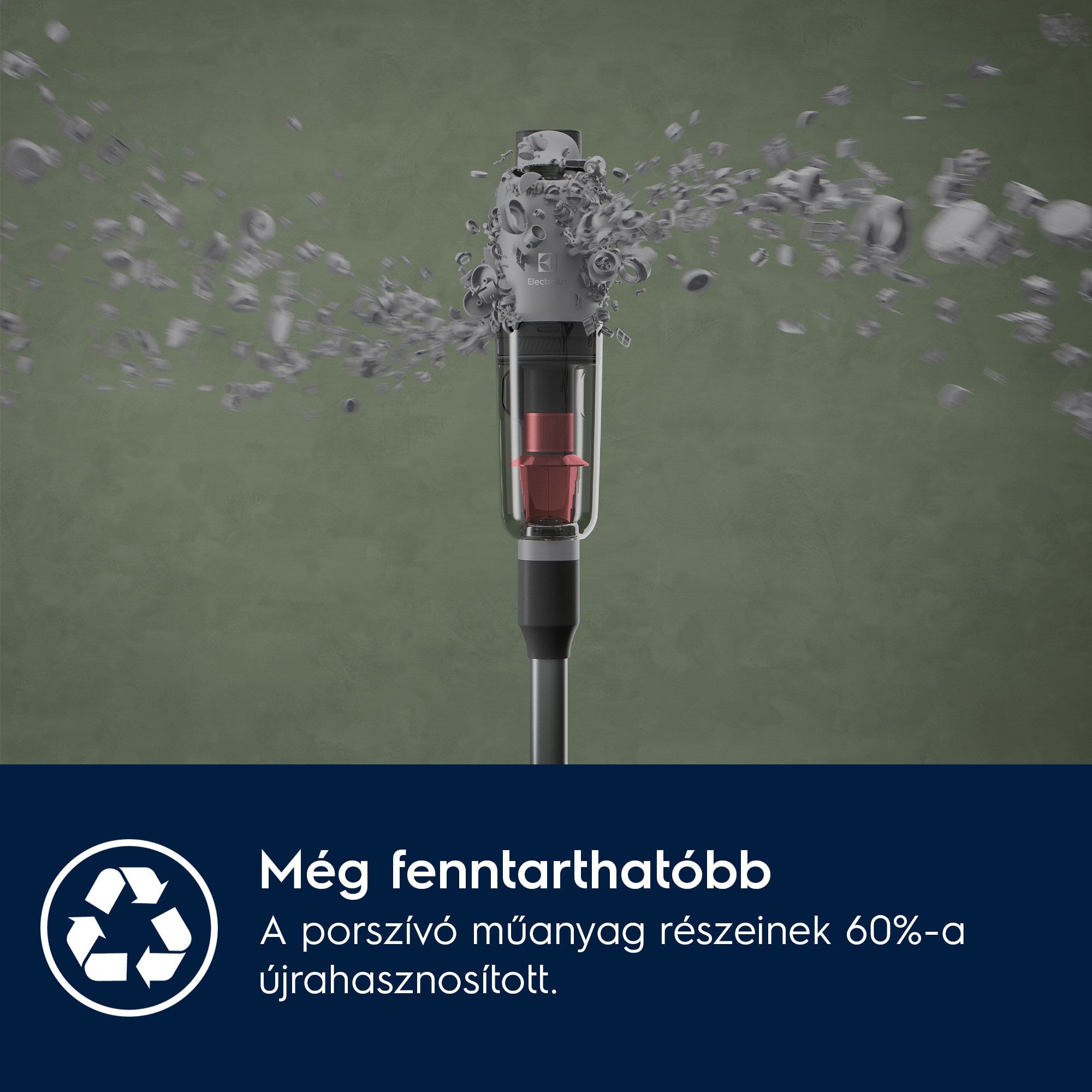 Electrolux - Akkumulátoros álló porszívó - EP71AB14UG
