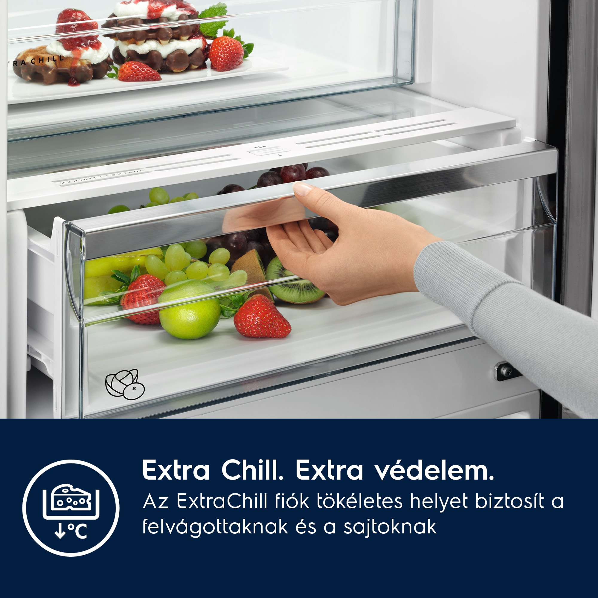Electrolux - Beépíthető hűtő-fagyasztó - ENP7MD18S
