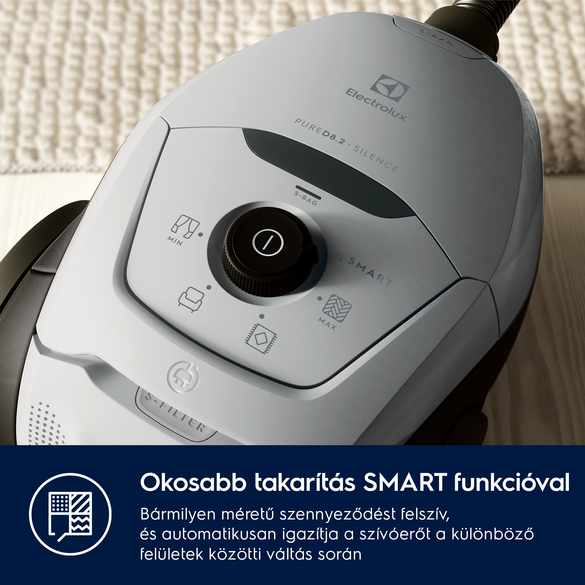 Electrolux - Porzsákos porszívó - PD82-4MG