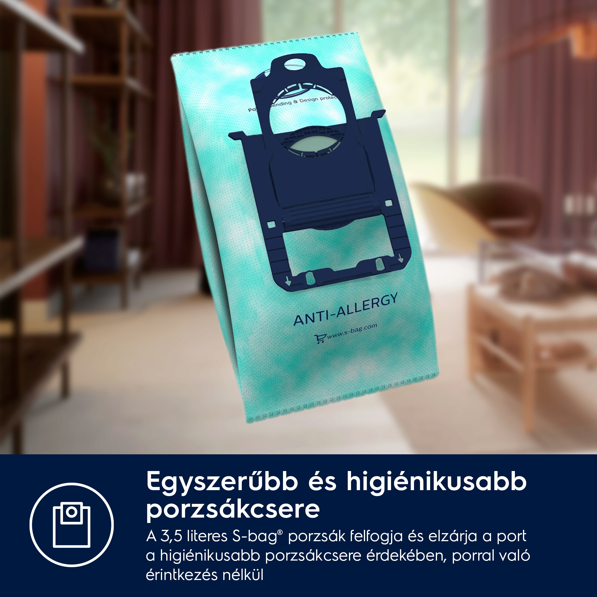 Electrolux - Porzsákos porszívó - PD82-ALRG
