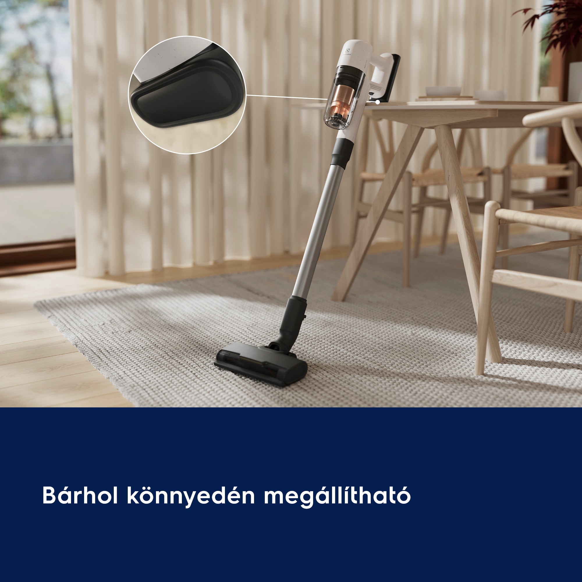 Bárhol könnyedén megállítható