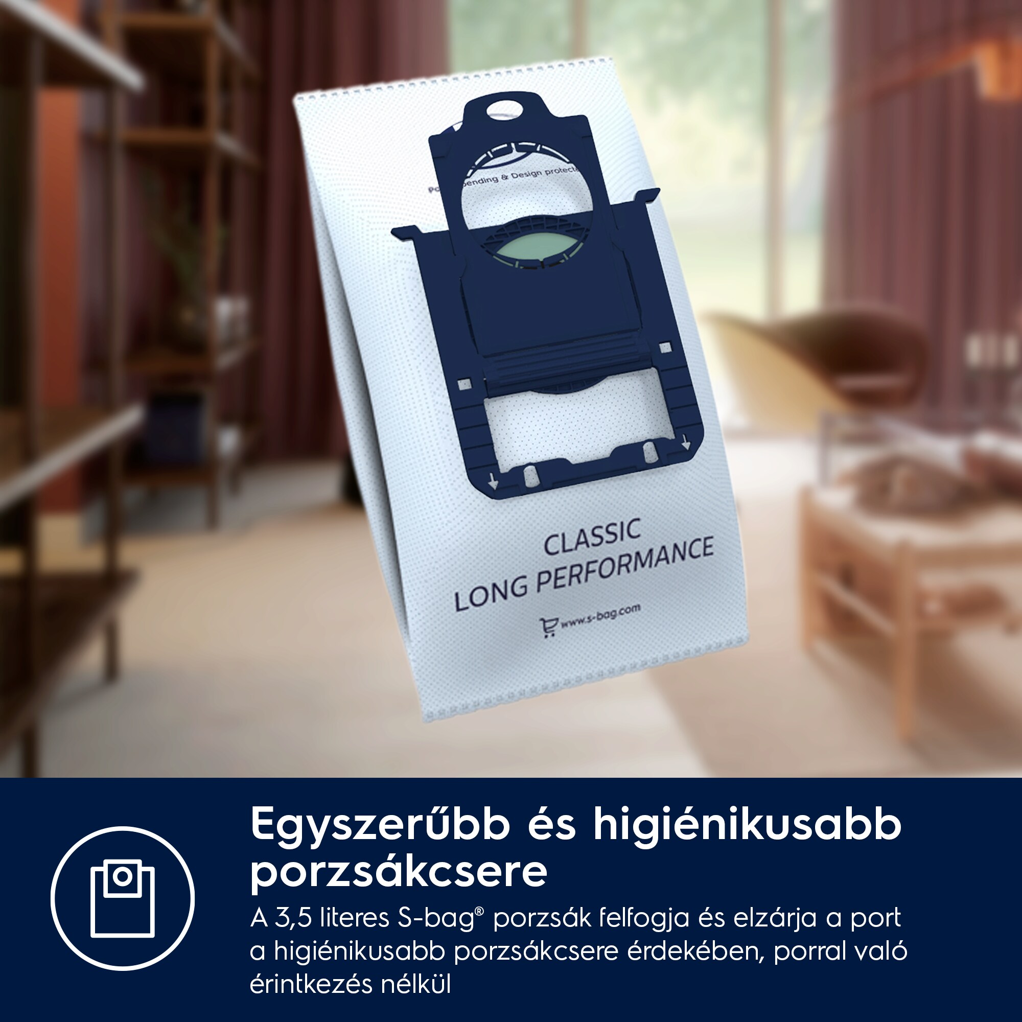 Electrolux - Porzsákos porszívó - PD82-4MG