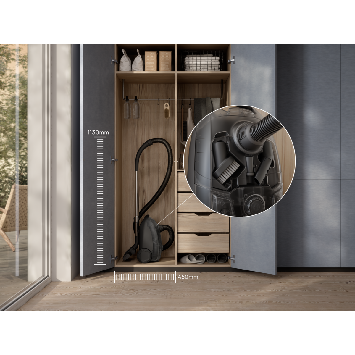 Electrolux - Porzsákos porszívó - EB31C1DB