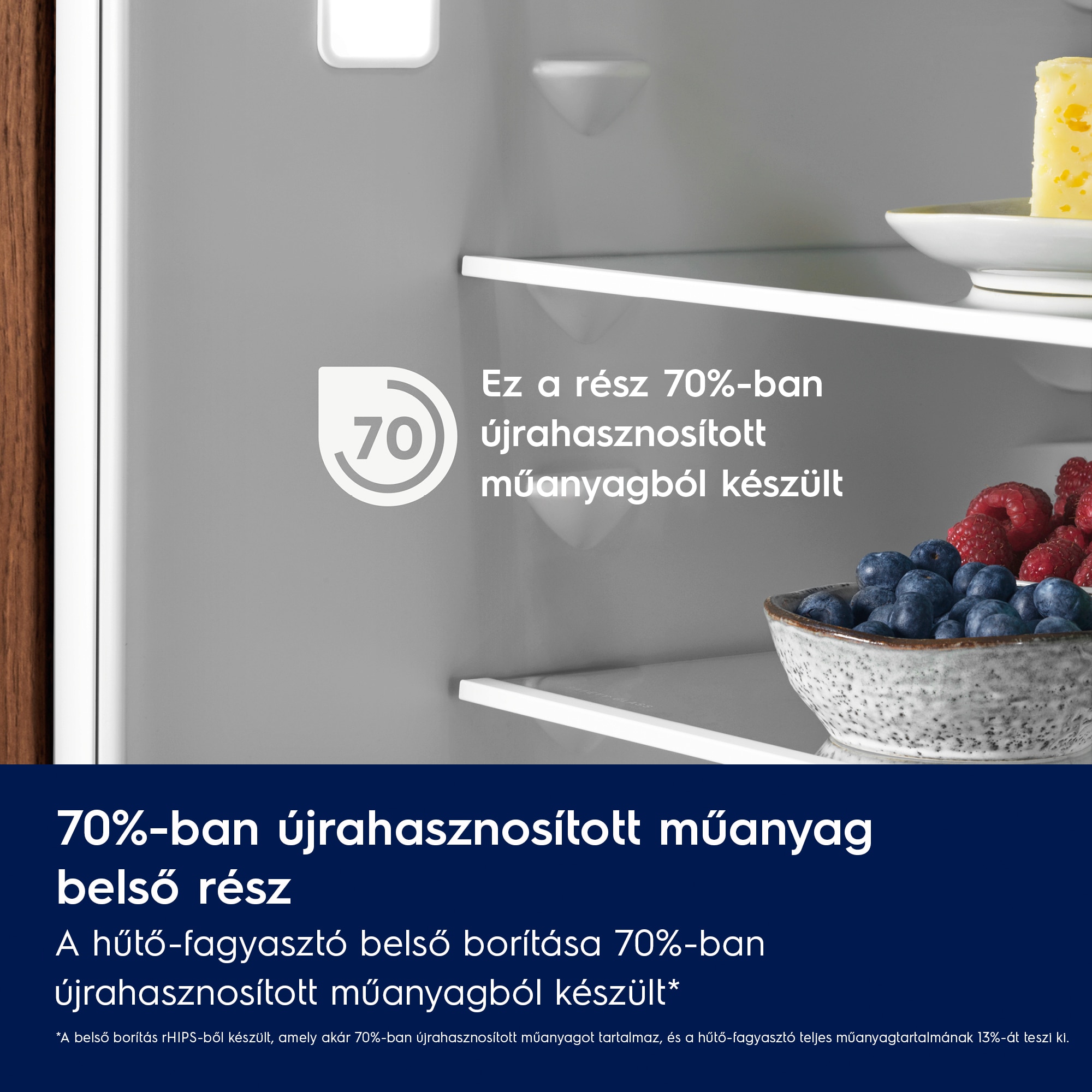 Electrolux - Beépíthető hűtő-fagyasztó - ENP7MD19S