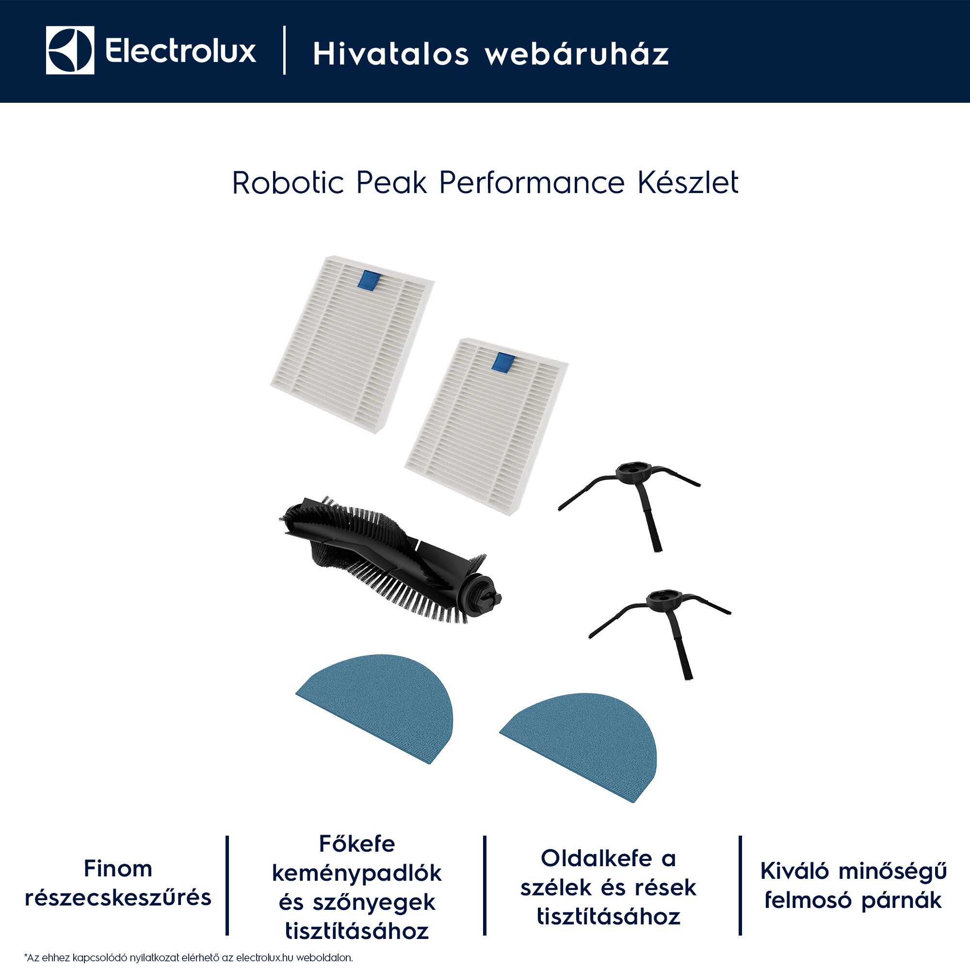 Electrolux - Robotporszívók - ER71UW2SW