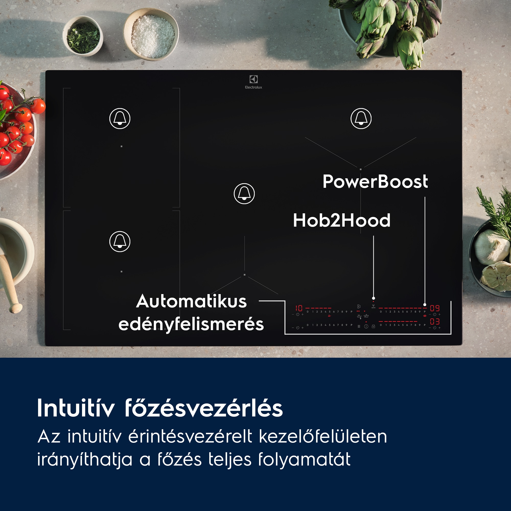 Electrolux - Indukciós főzőlap - Y62IS453