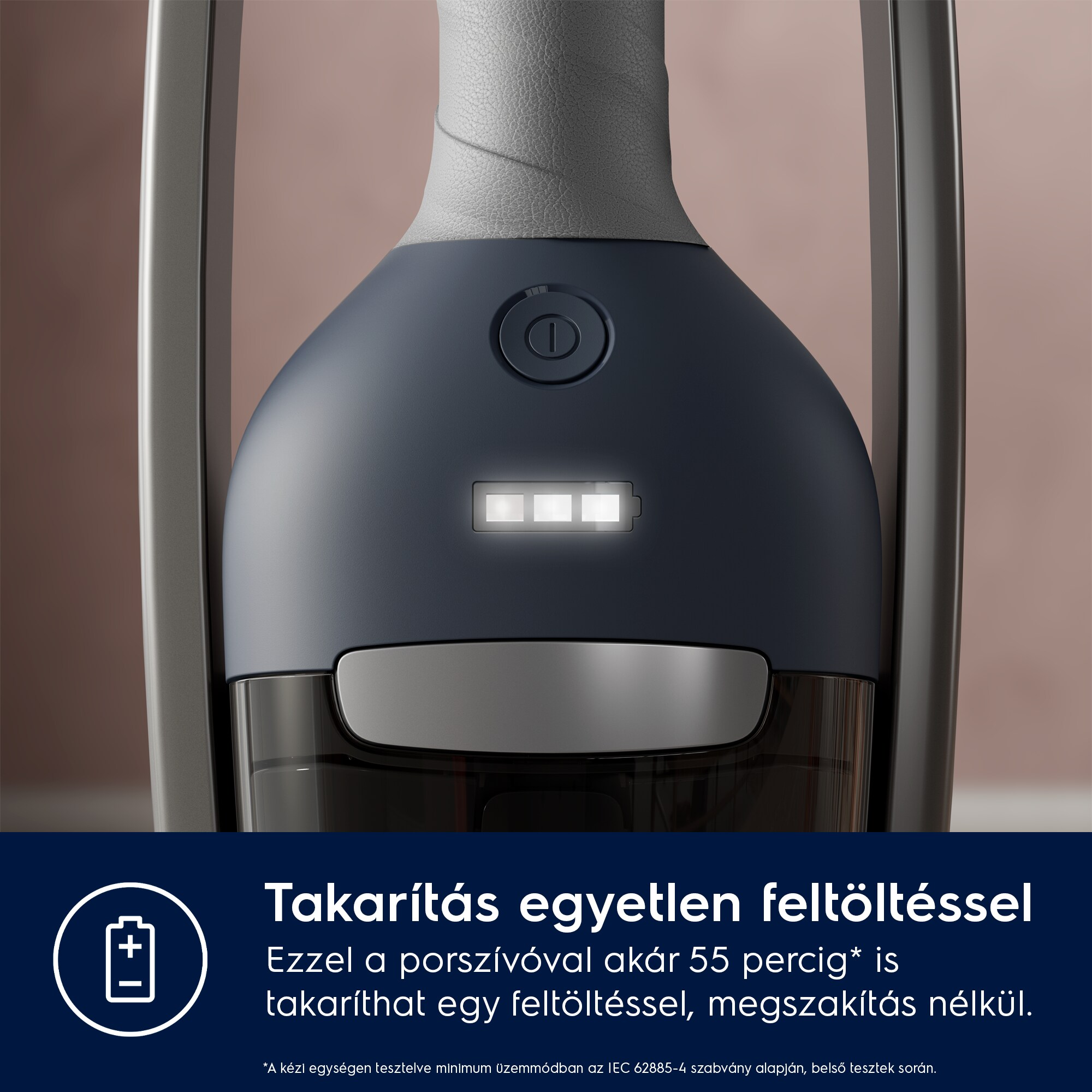 Electrolux - Akkumulátoros álló porszívó - ES62CP25DB
