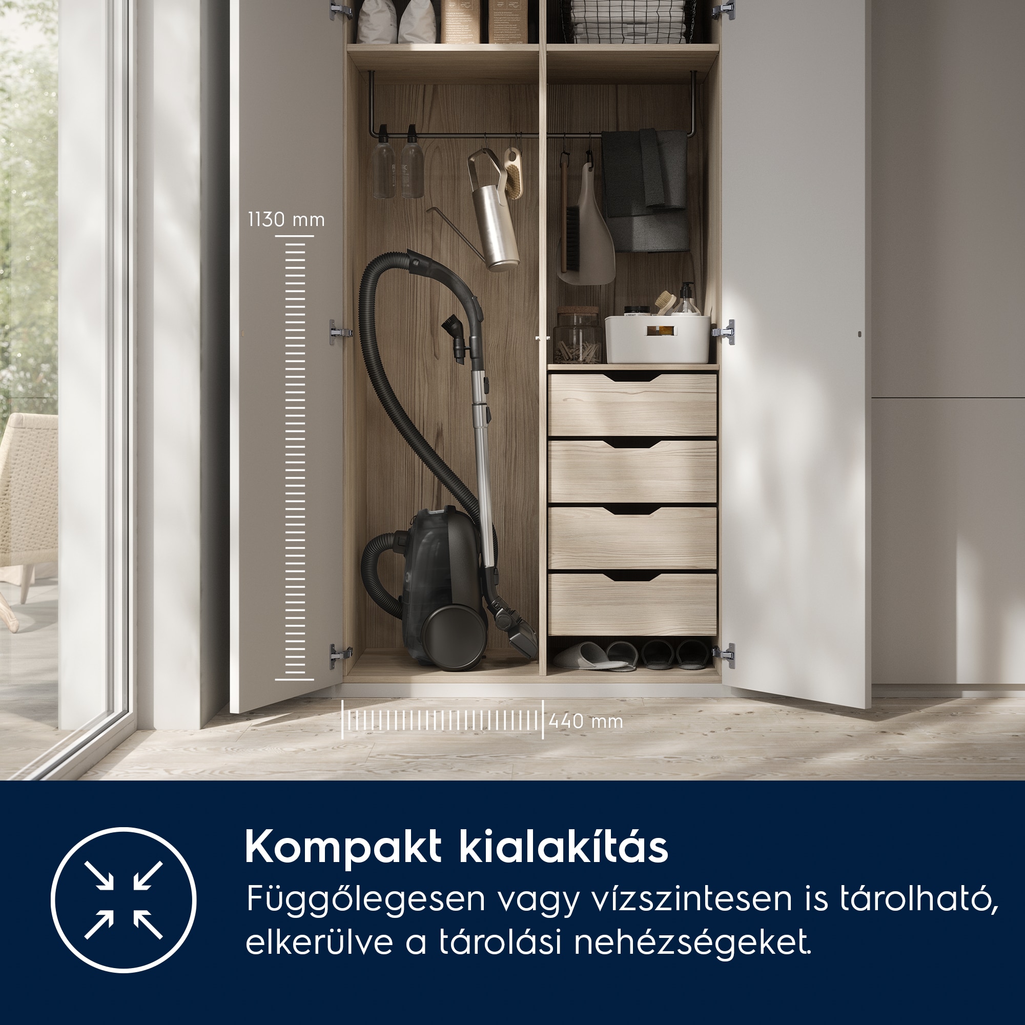 Electrolux - Porzsákos porszívó - EB61H6SW