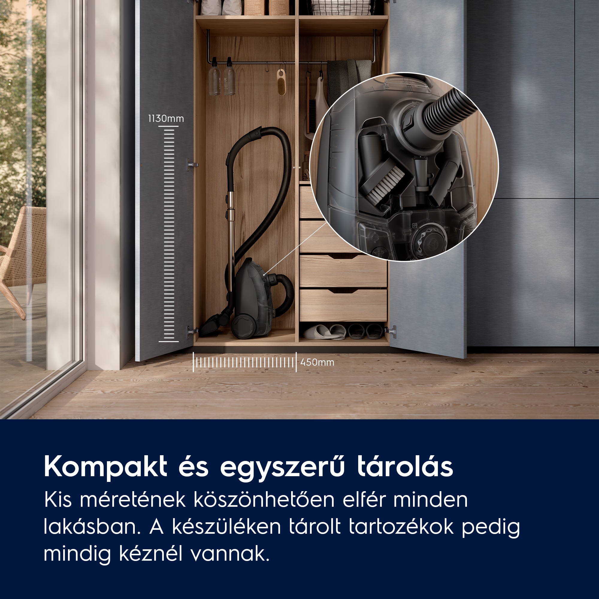 Electrolux - Porzsákos porszívó - EB51A3WB