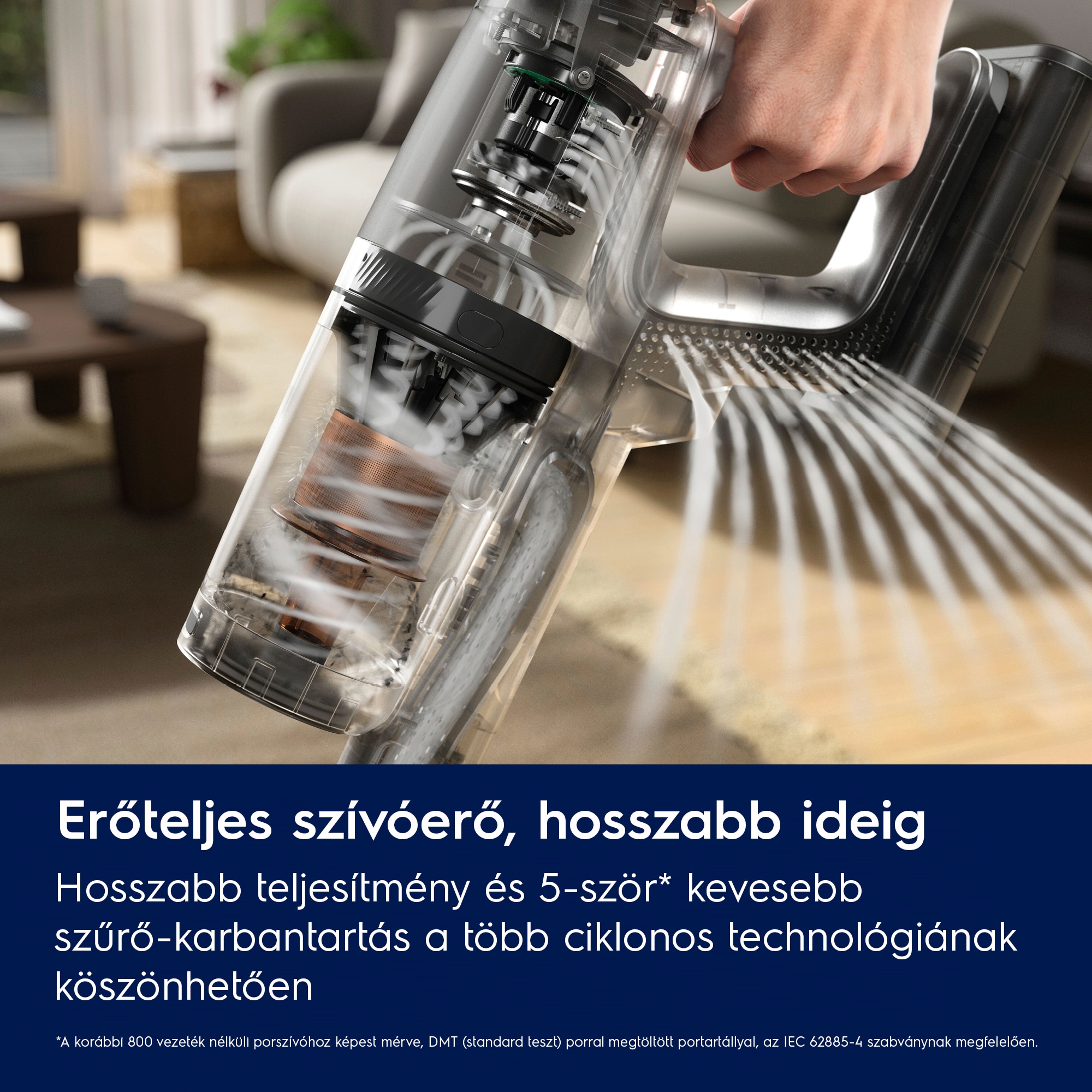 Electrolux - Akkumulátoros álló porszívó - EP82H25WET