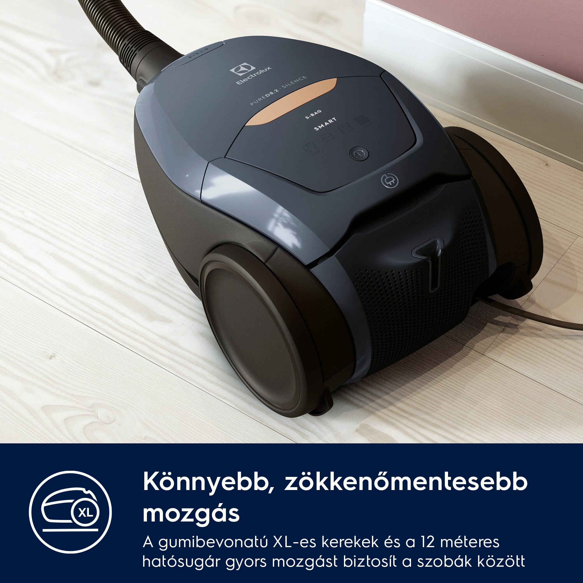 Electrolux - Porzsákos porszívó - PD82-8DB
