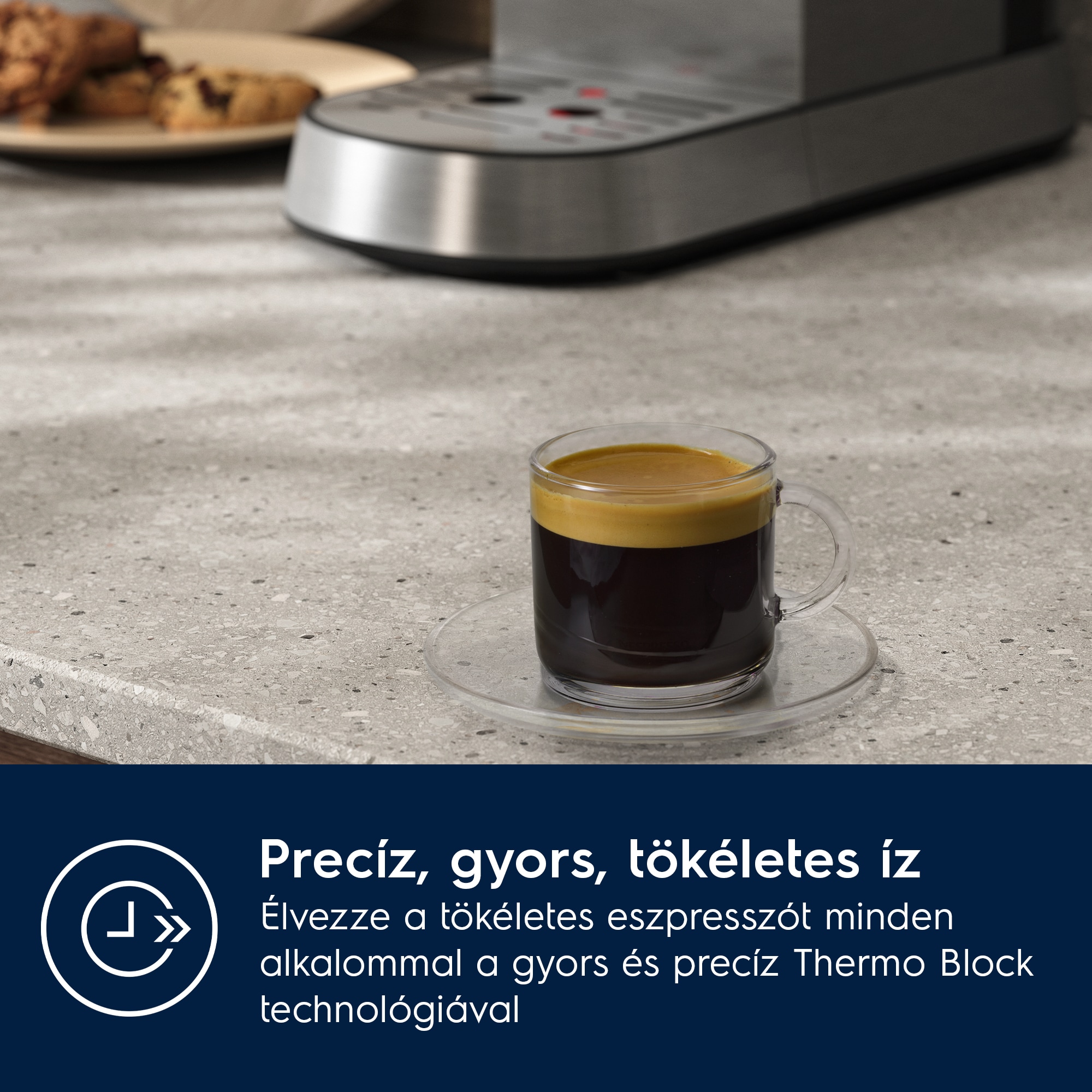 Electrolux - Kávéfőző - E6EC1-6ST