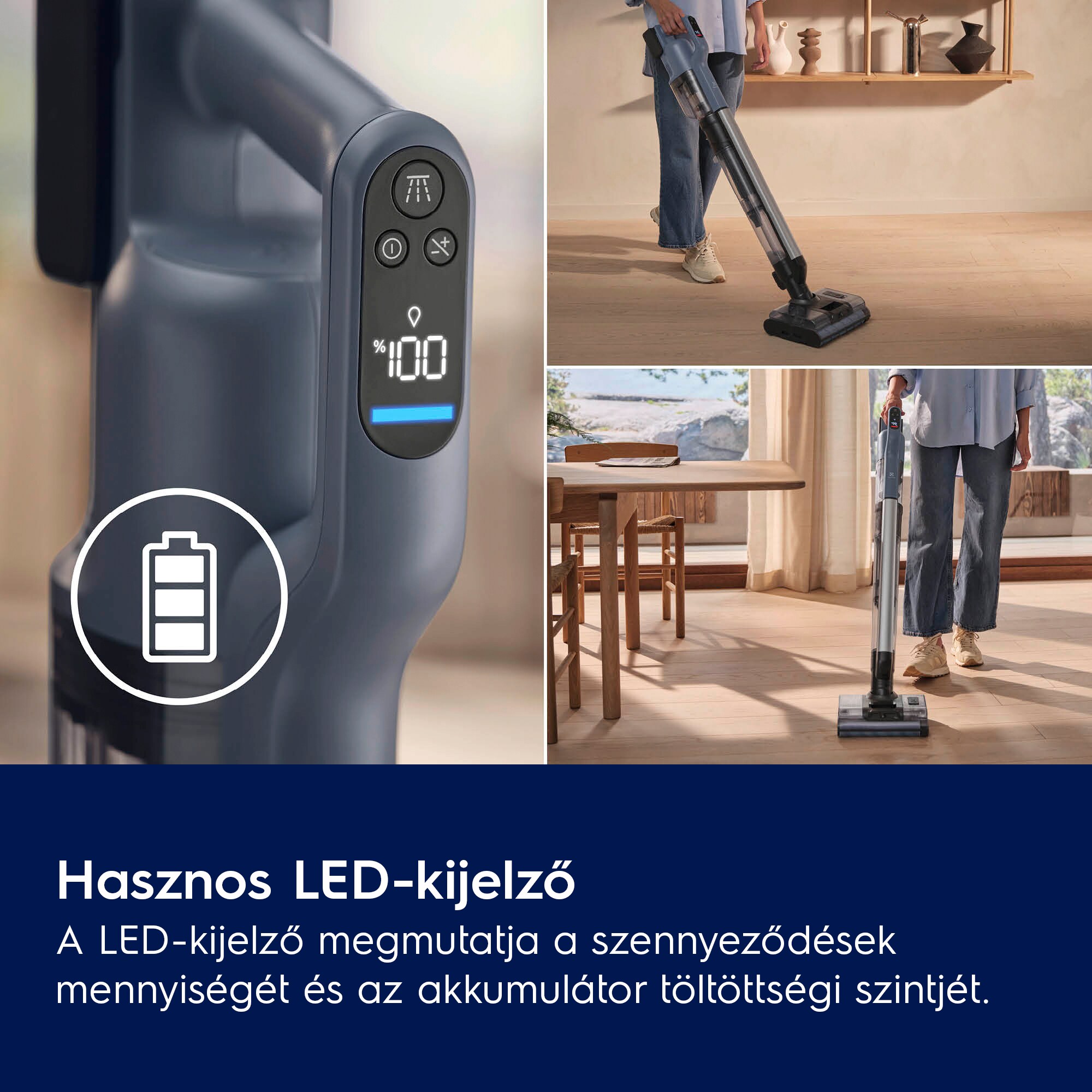 Electrolux - Vezeték nélküli nedves takarítógép - EW82U2DB