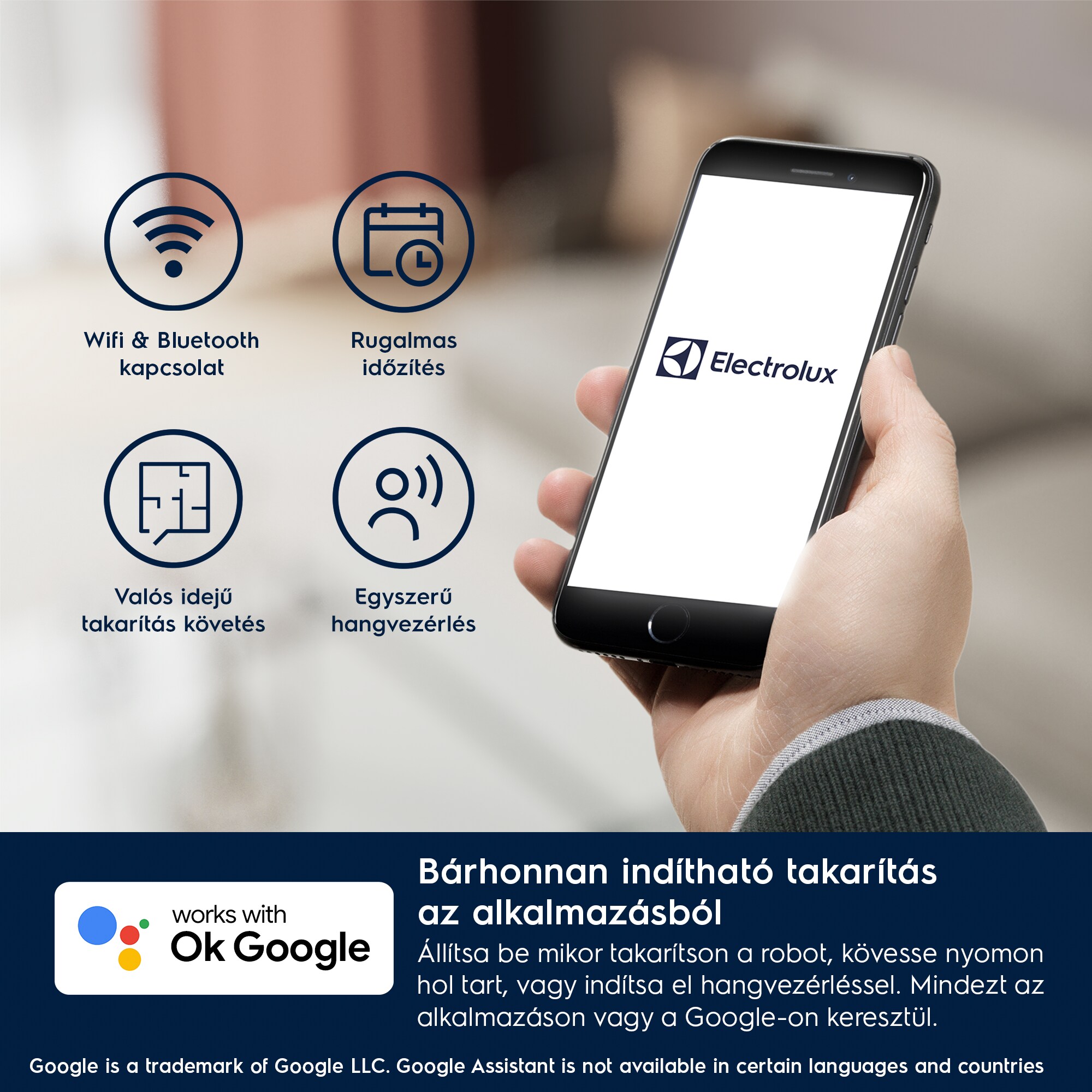 Electrolux - Robotporszívók - ER61UW1DG