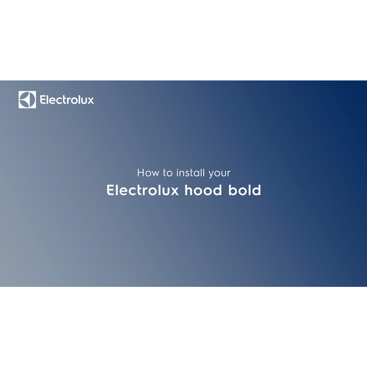 Electrolux - Rejtett páraelszívó - LFG716R