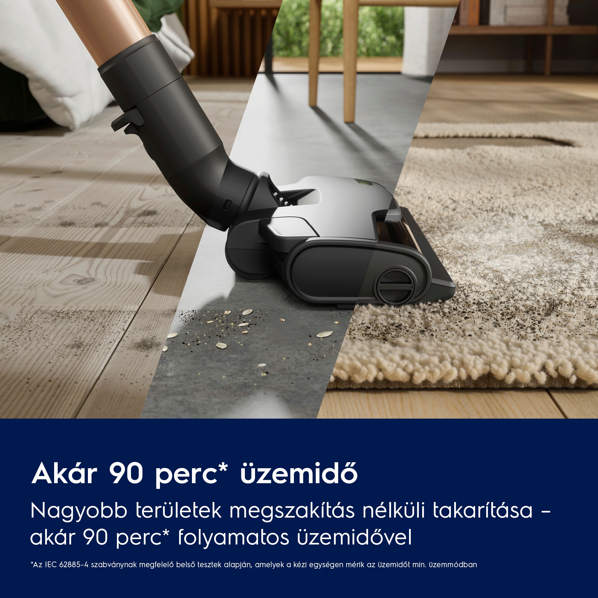 Electrolux - Akkumulátoros álló porszívó - EP82H25WET