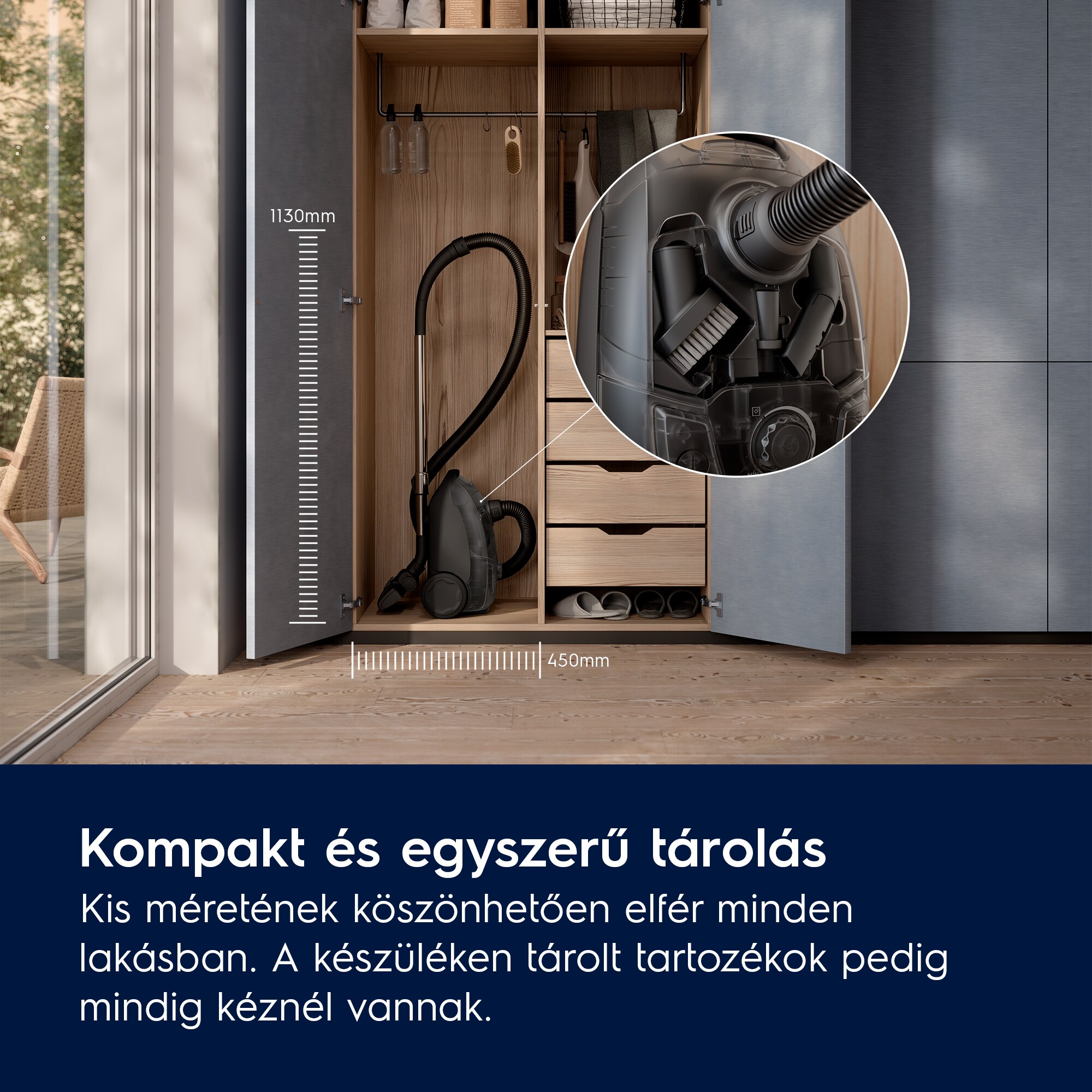 Electrolux - Porzsákos porszívó - EB31C1UG