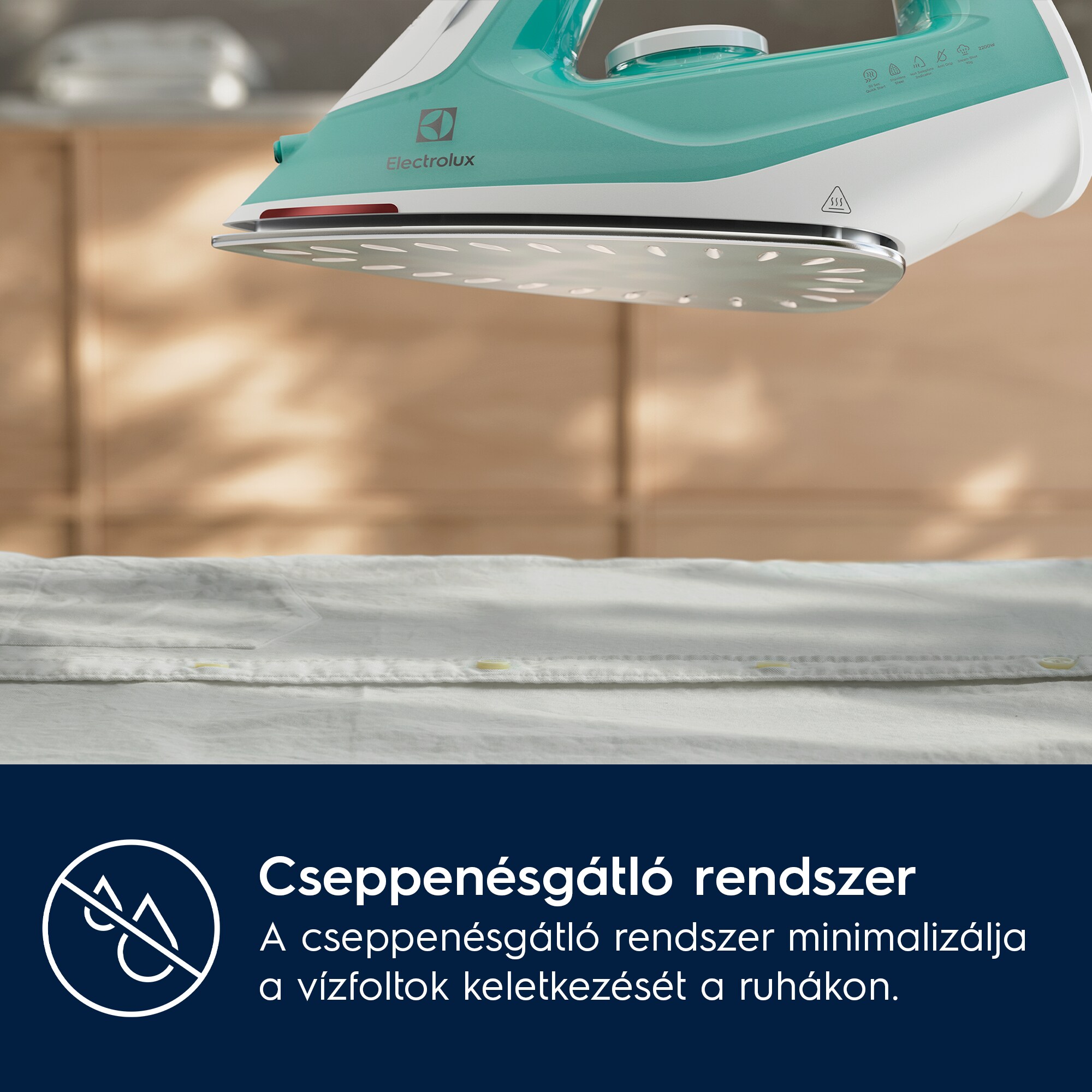 Electrolux - Gőzölős vasaló - E5SI2-2AM