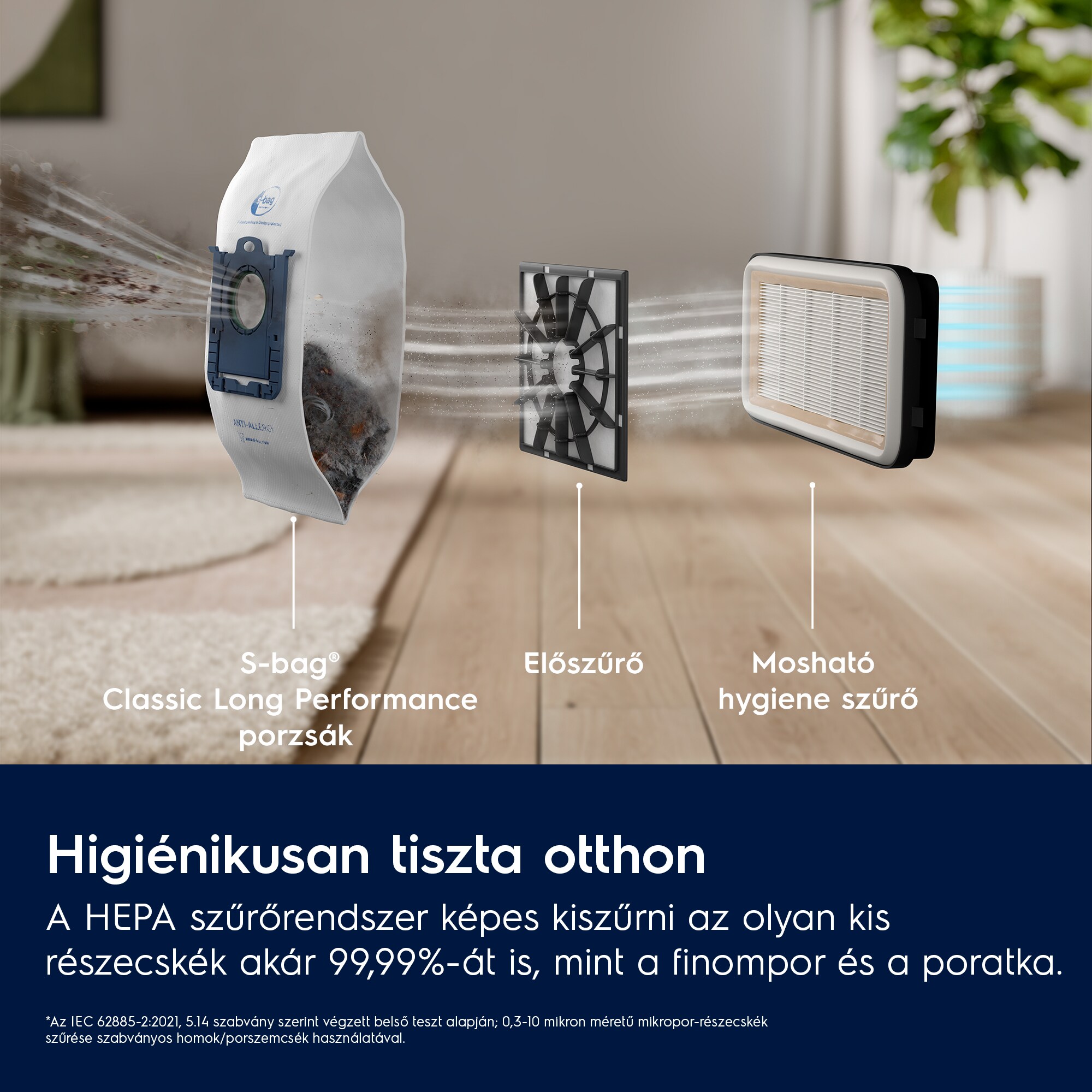 Electrolux - Porzsákos porszívó - EB31C1UG