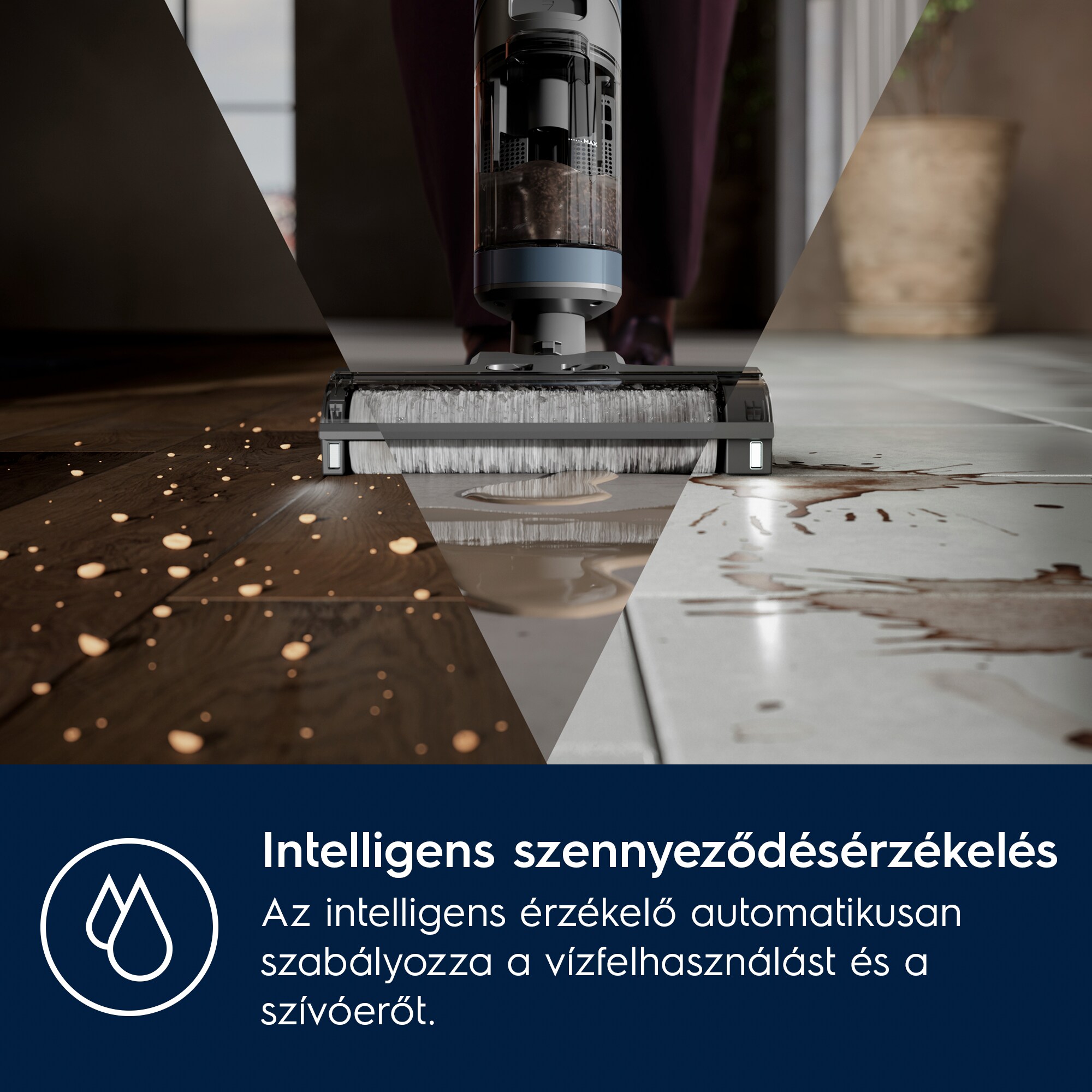 Electrolux - Vezeték nélküli nedves takarítógép - EW81U3DB
