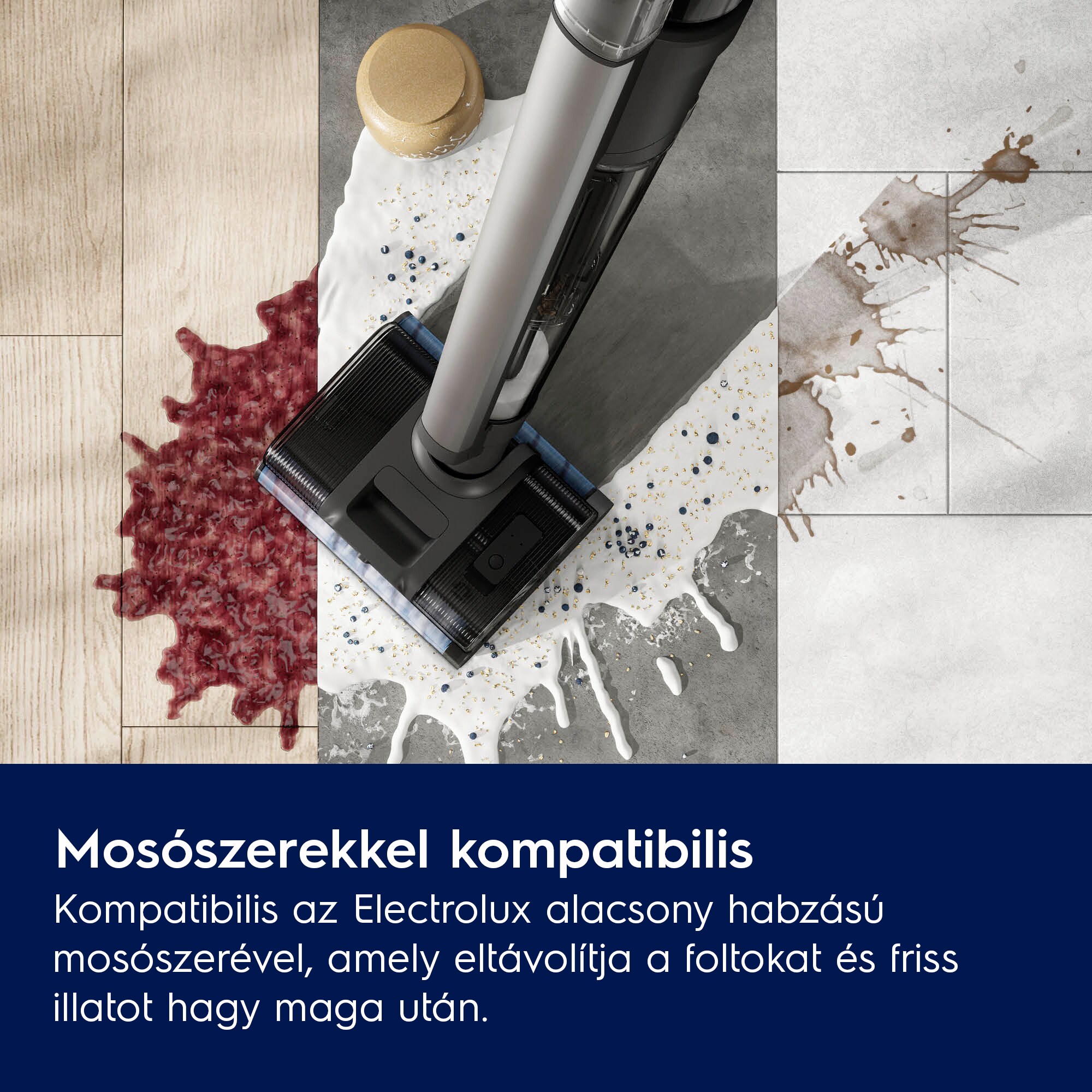 Electrolux - Vezeték nélküli nedves takarítógép - EW82U2DB