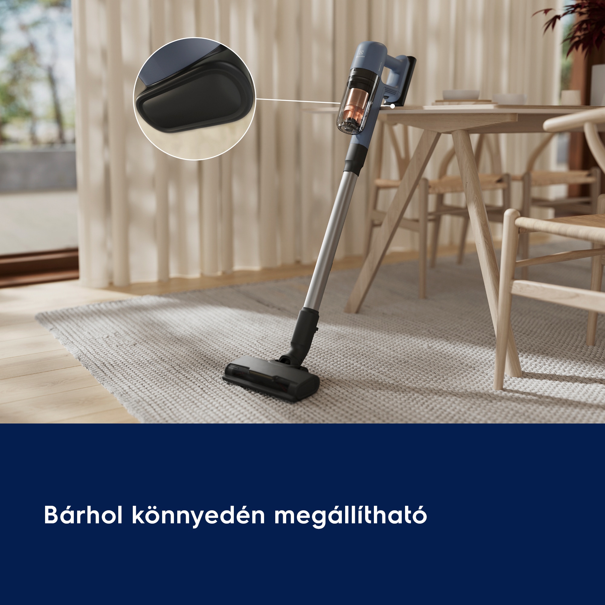 Bárhol könnyedén megállítható