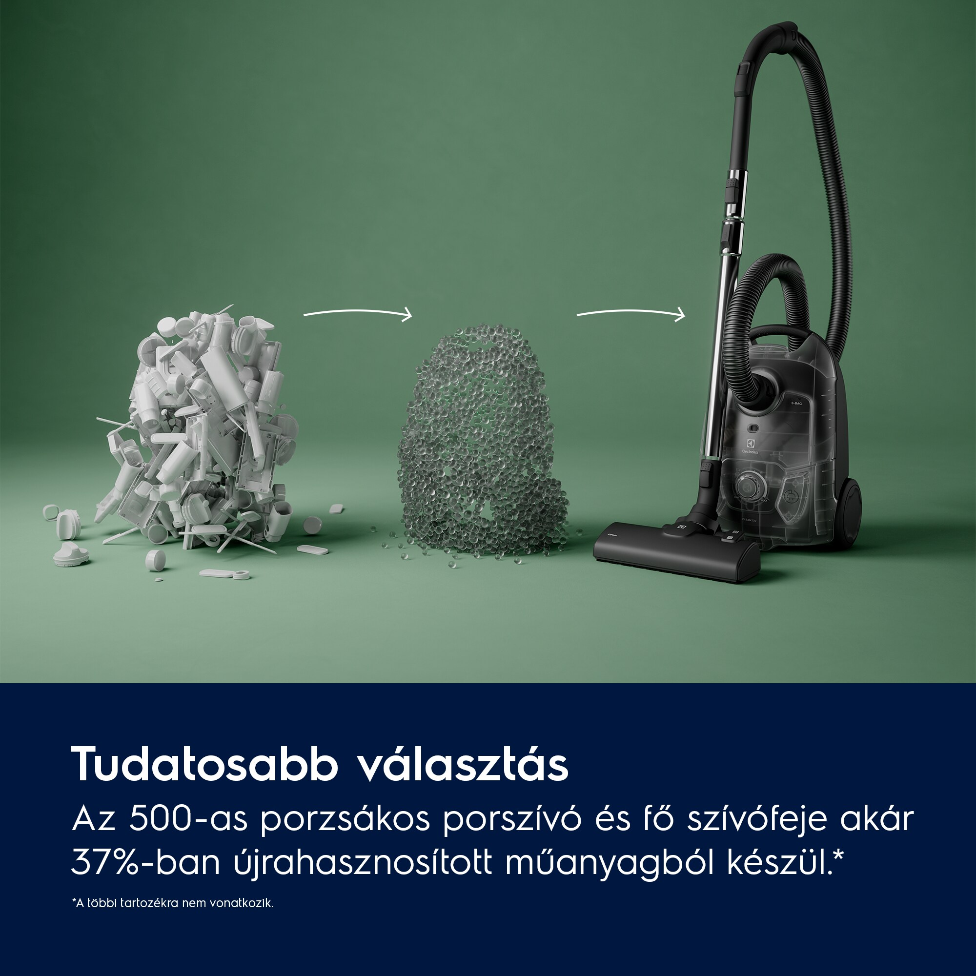 Electrolux - Porzsákos porszívó - EB51A3WB