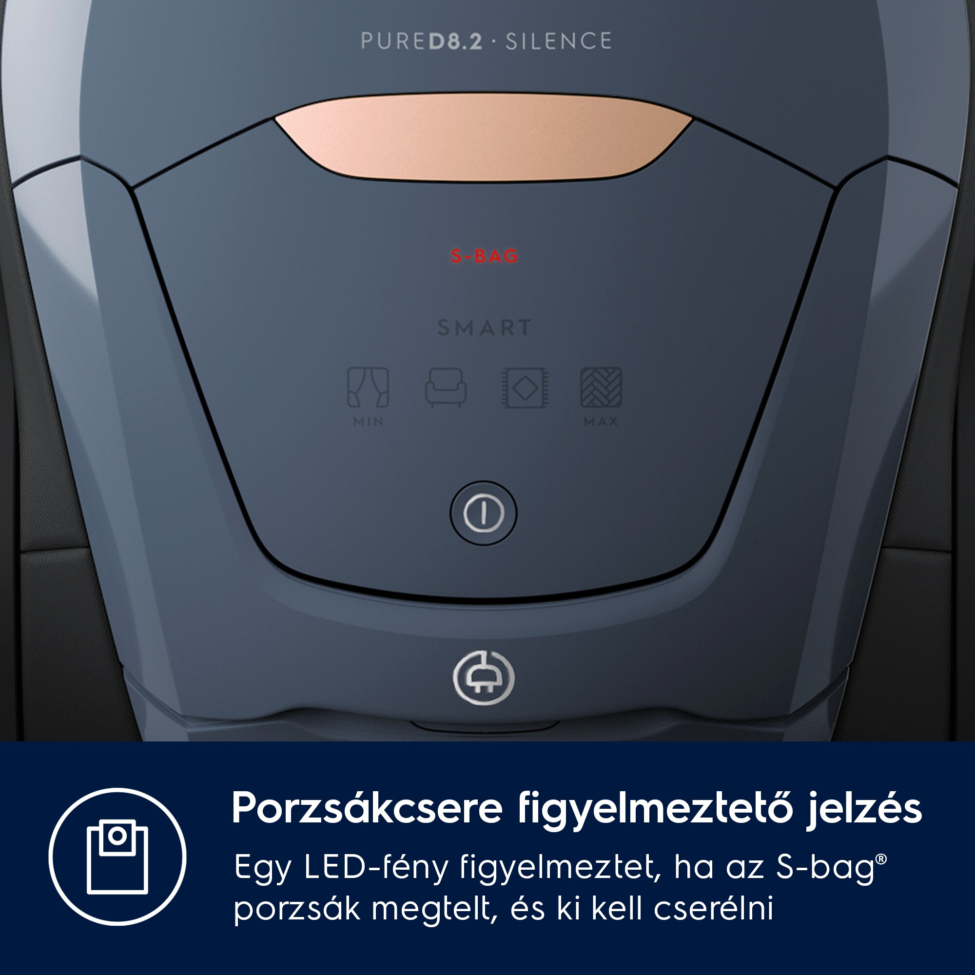 Electrolux - Porzsákos porszívó - PD82-8DB