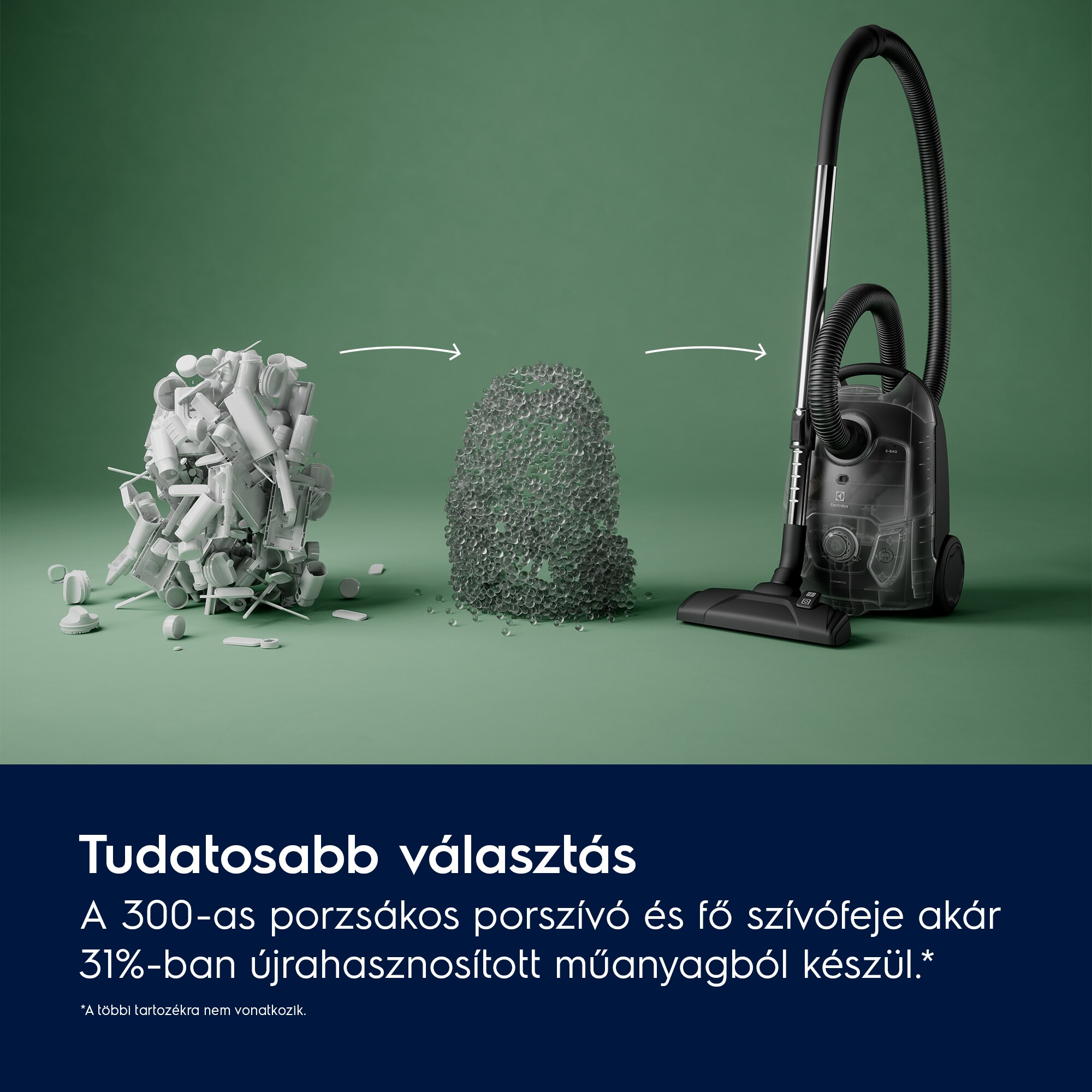 Electrolux - Porzsákos porszívó - EB31C1UG