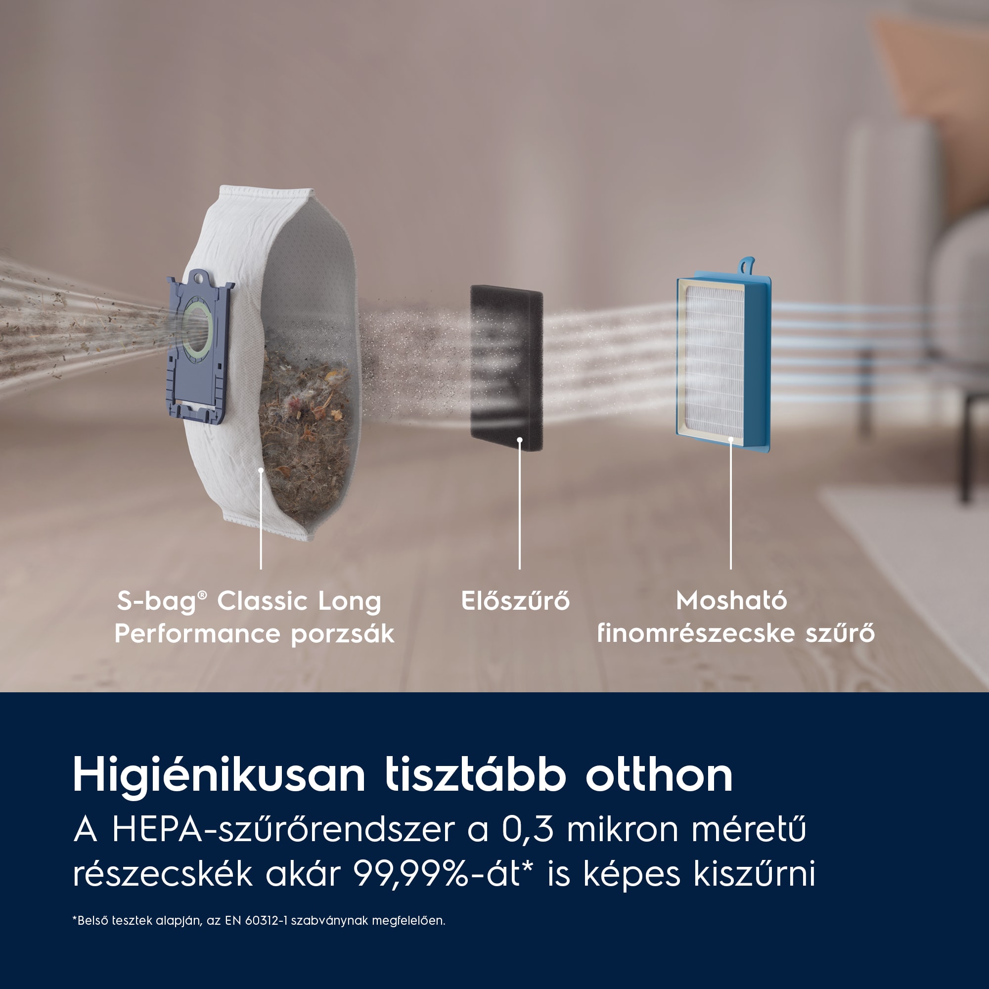 Electrolux - Porzsákos porszívó - PD82-4MG