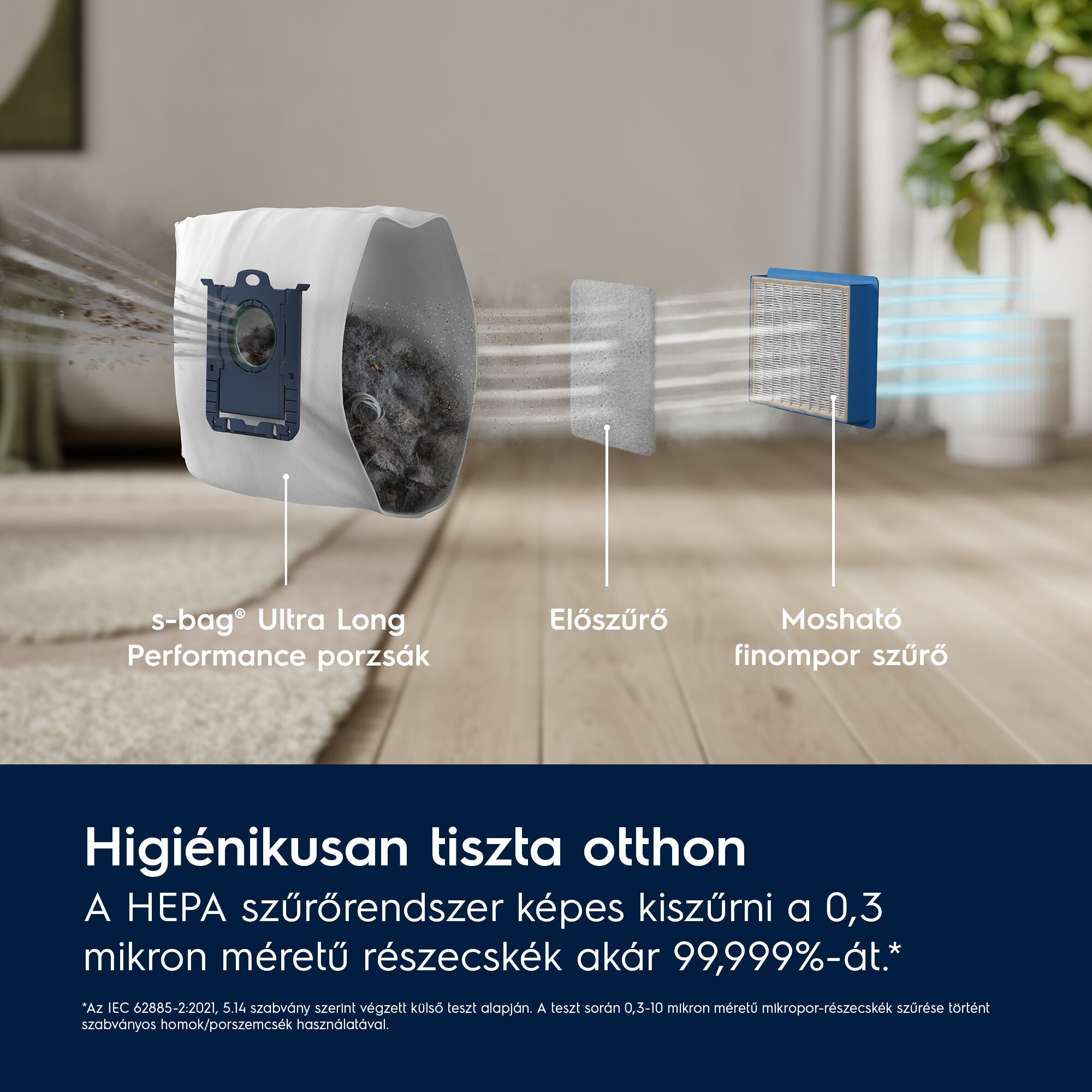 Electrolux - Porzsákos porszívó - EB81U1WB