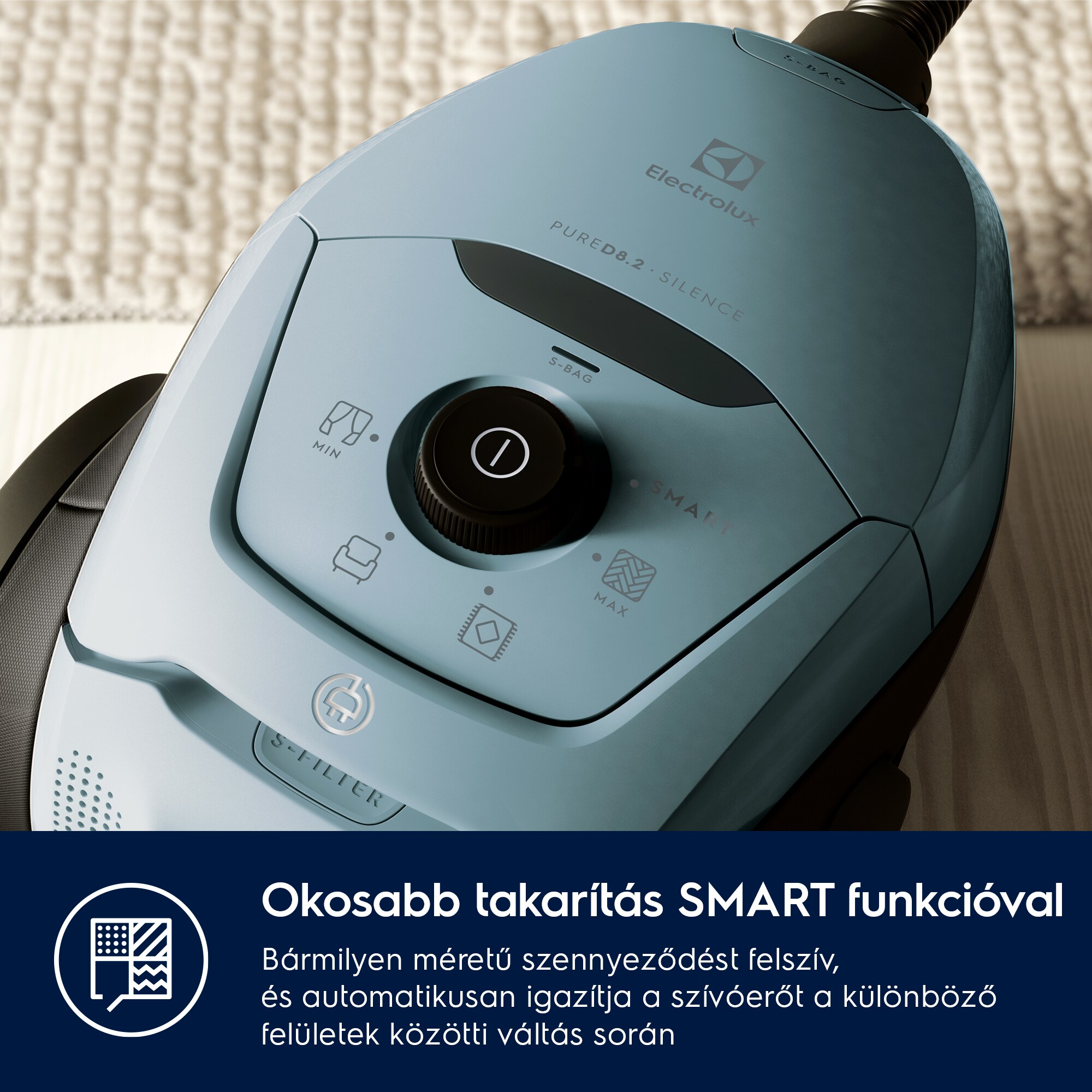 Electrolux - Porzsákos porszívó - PD82-4MB