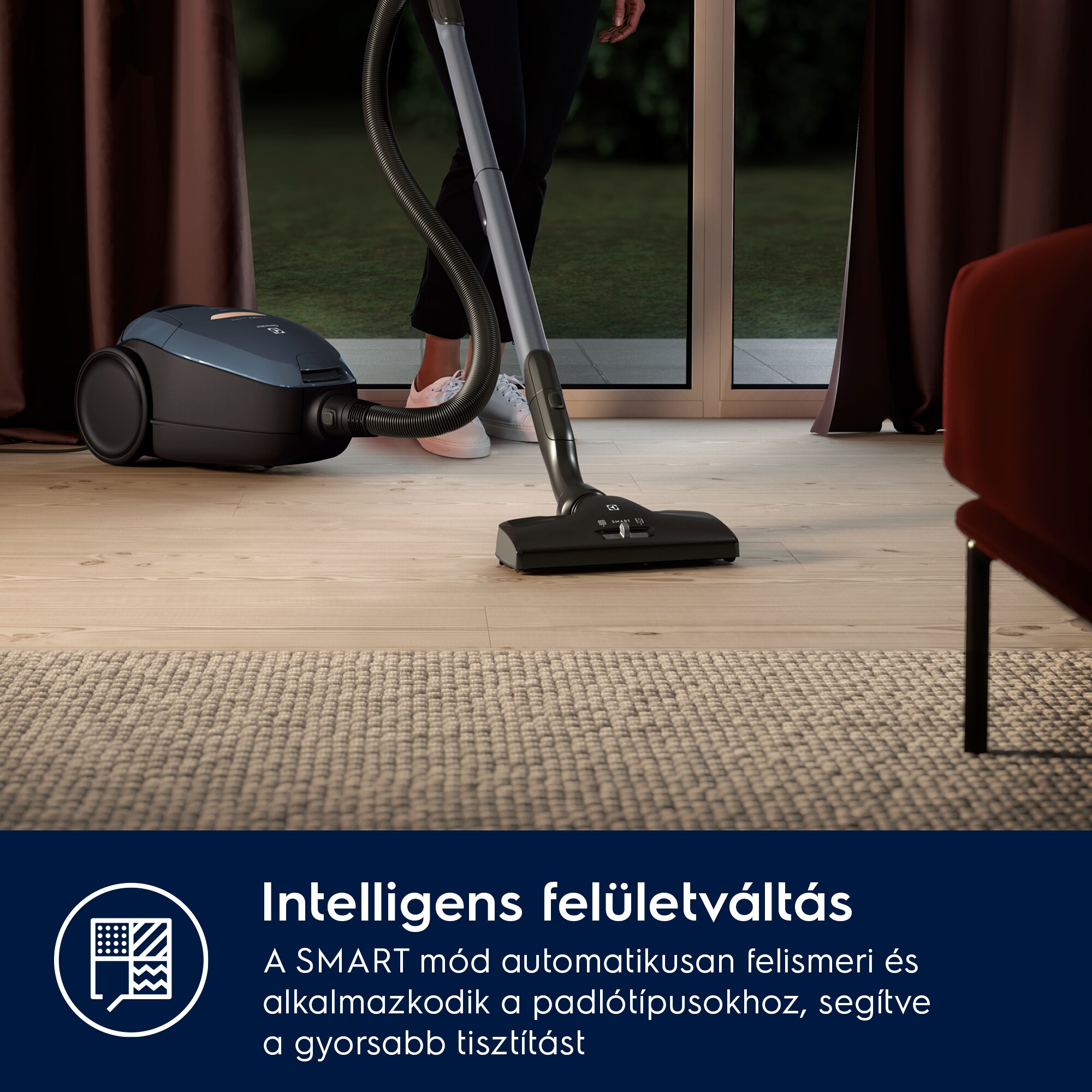 Electrolux - Porzsákos porszívó - PD82-8DB