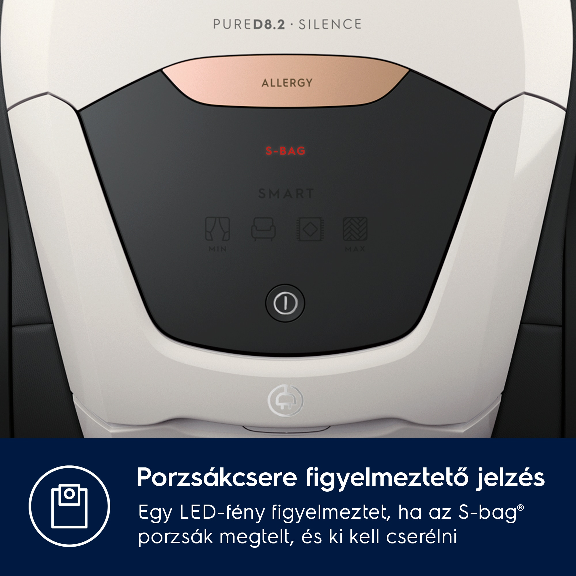 Electrolux - Porzsákos porszívó - PD82-ALRG