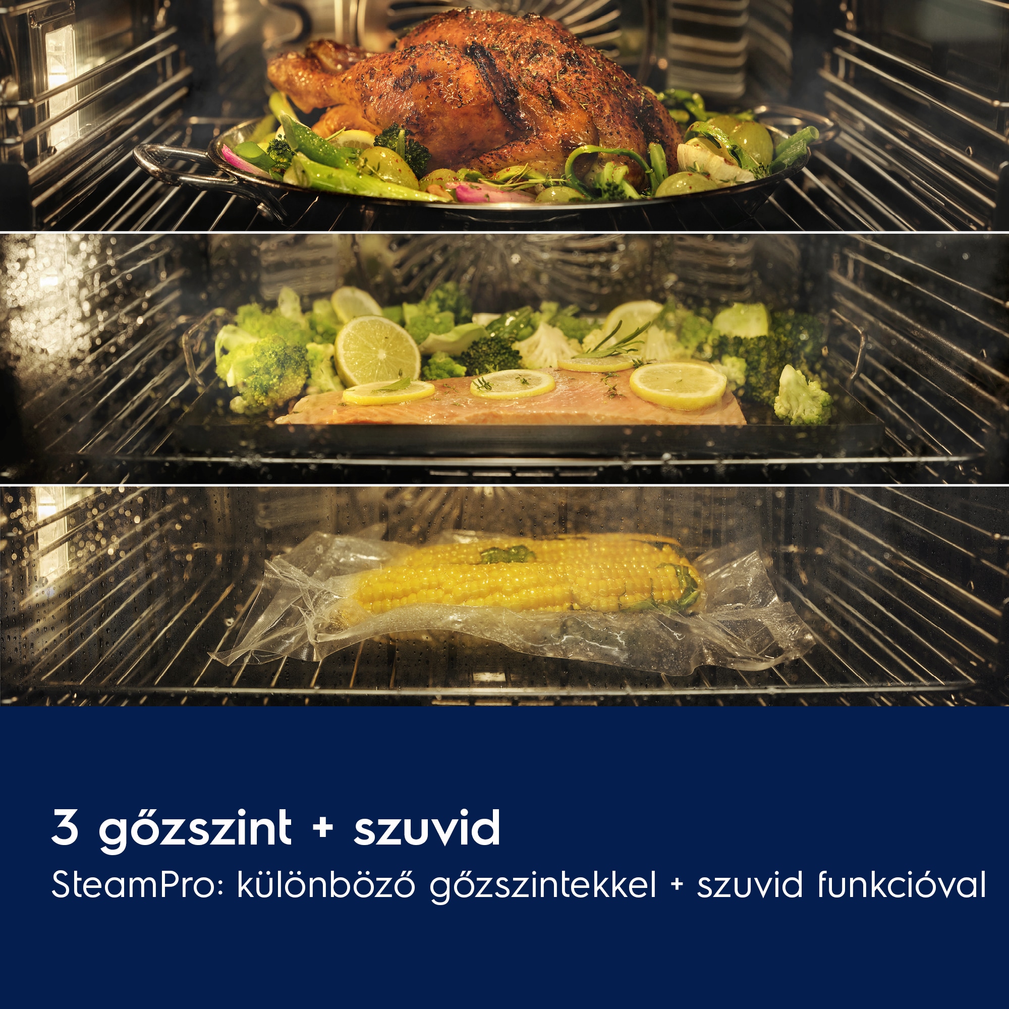Electrolux - Gőzsütő - LOA9S3XZ