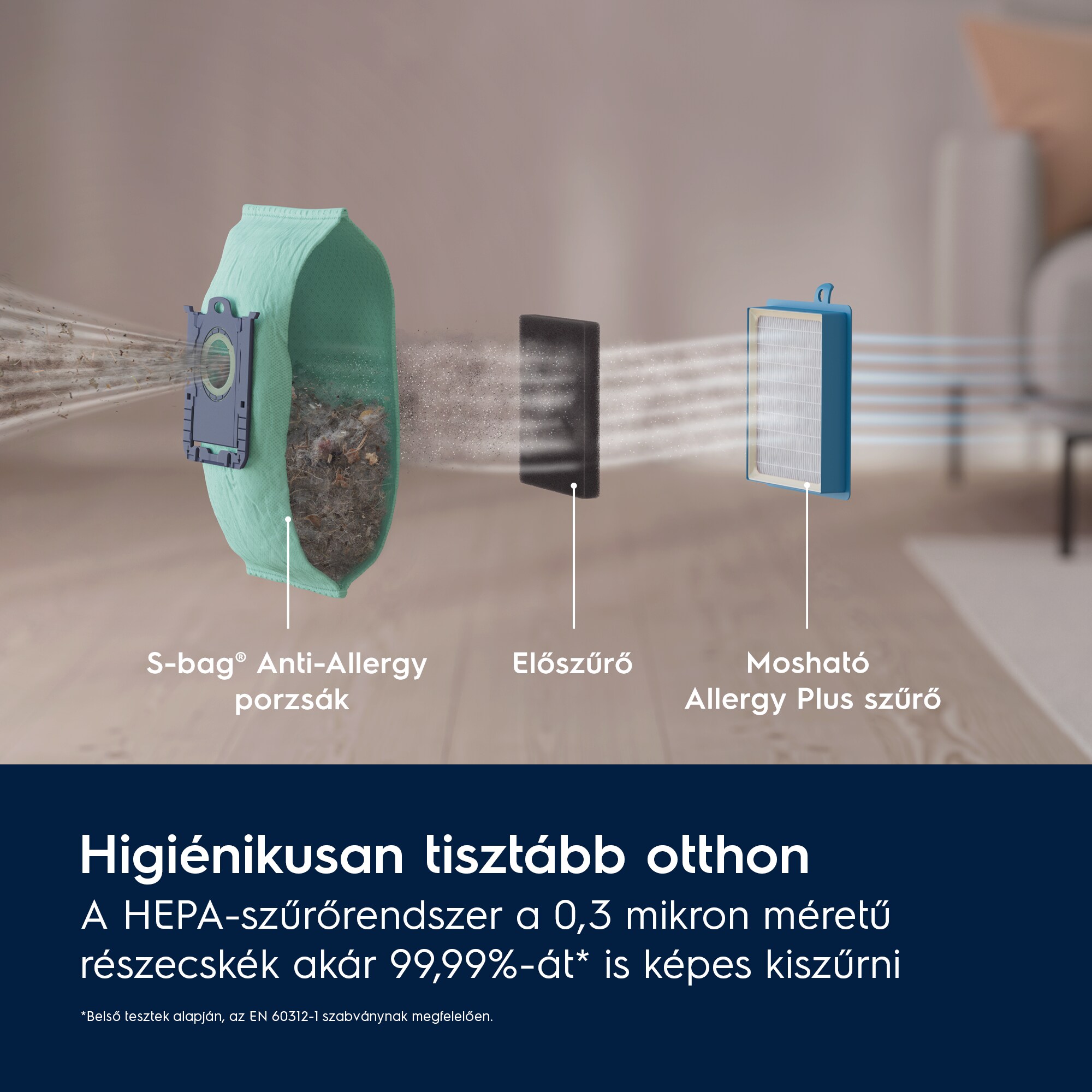 Electrolux - Porzsákos porszívó - PD82-ALRG