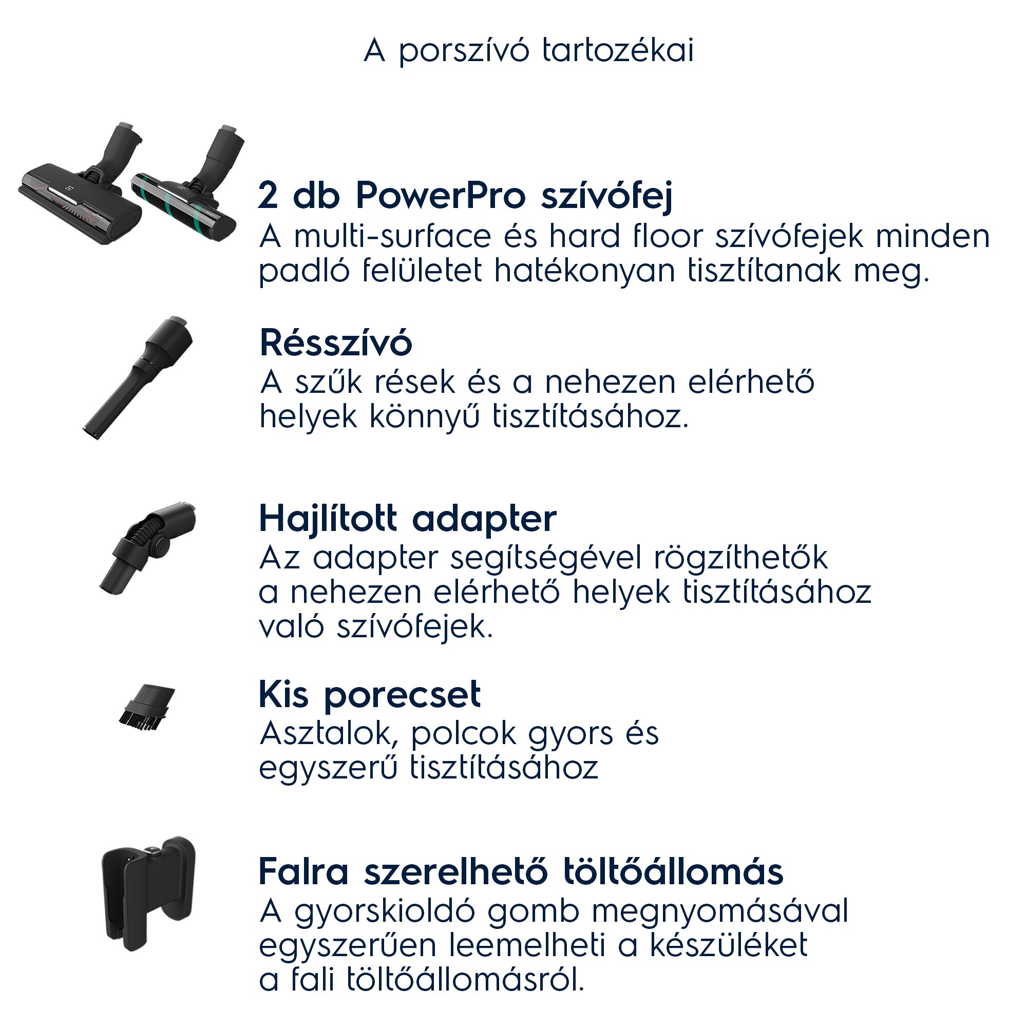 Electrolux - Akkumulátoros álló porszívó - EP71U142OG