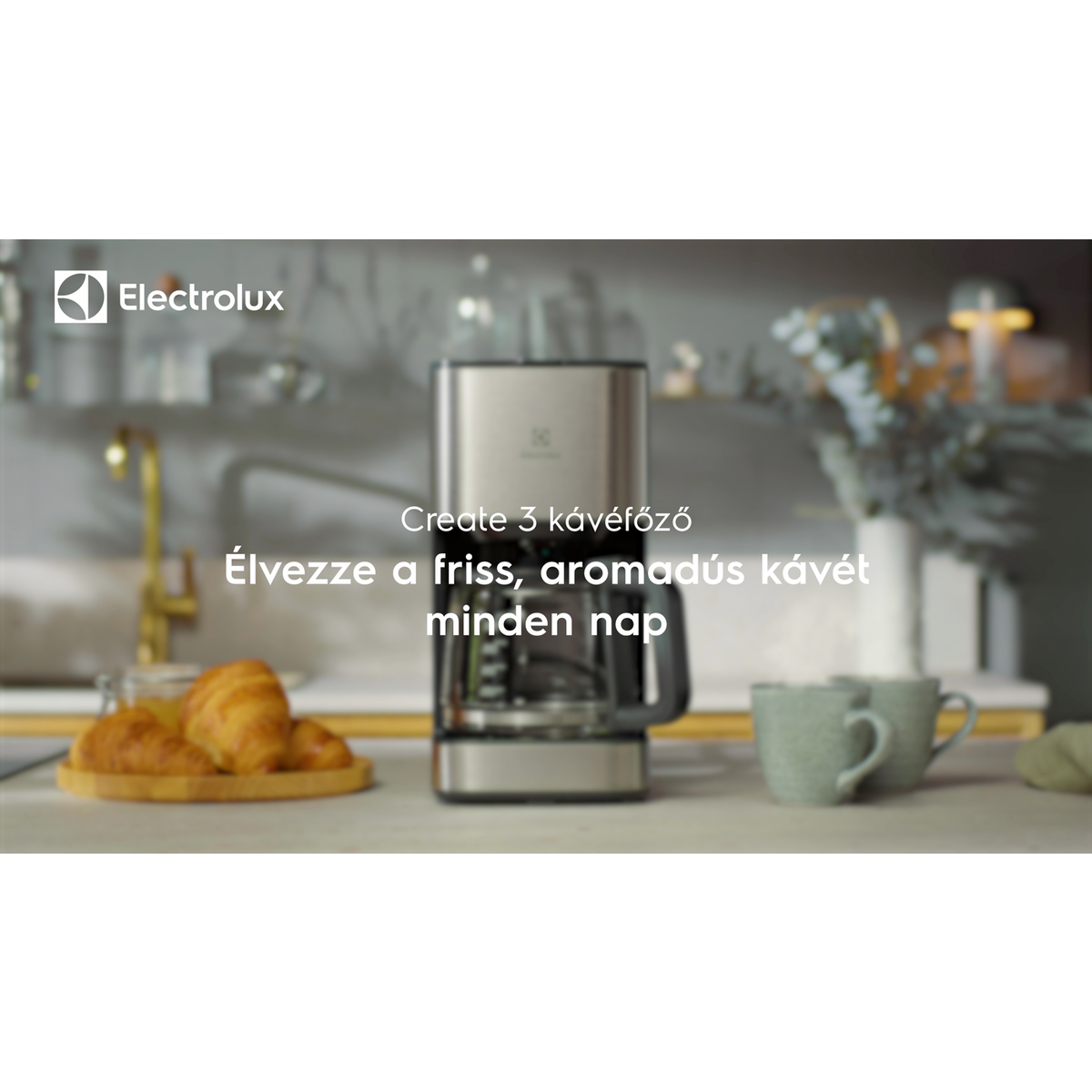 Electrolux - Kávéfőző - E3CM1-3ST