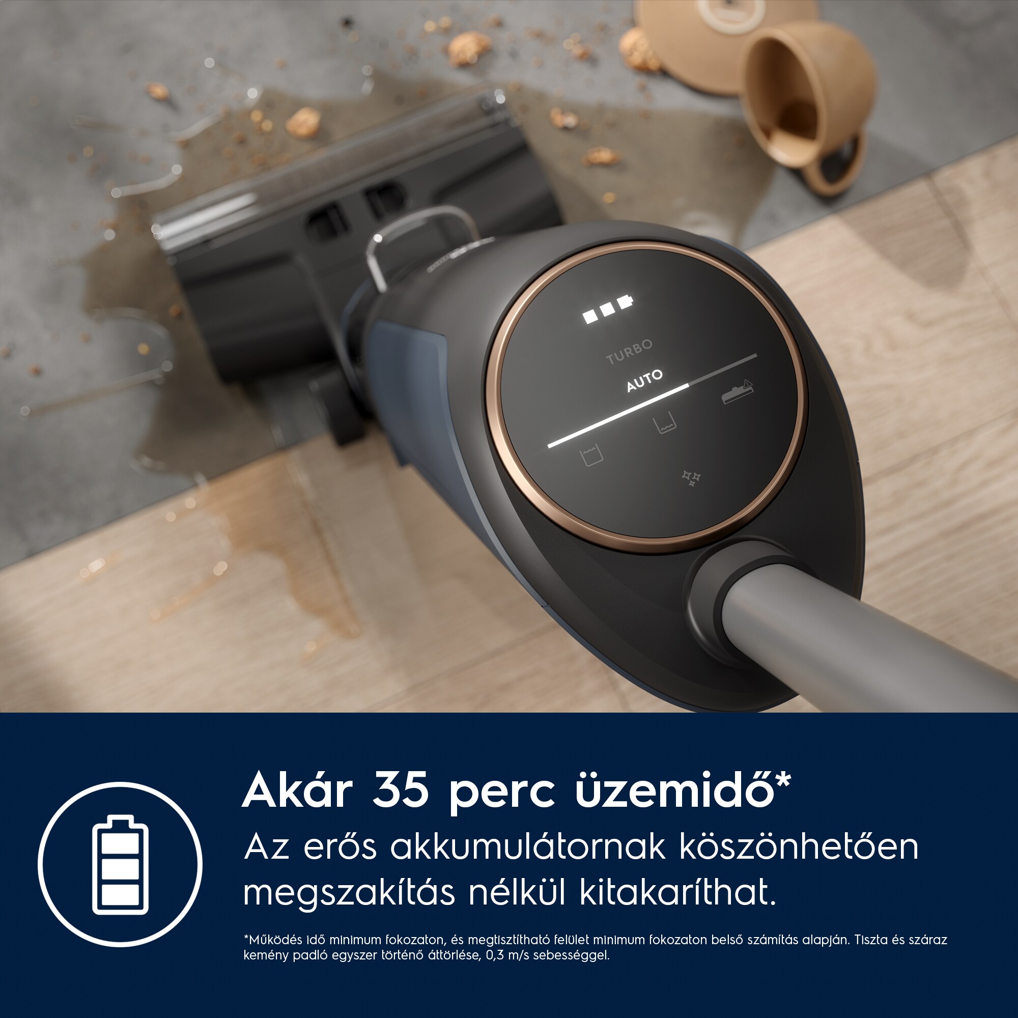 Electrolux - Vezeték nélküli nedves takarítógép - EW81U3DB