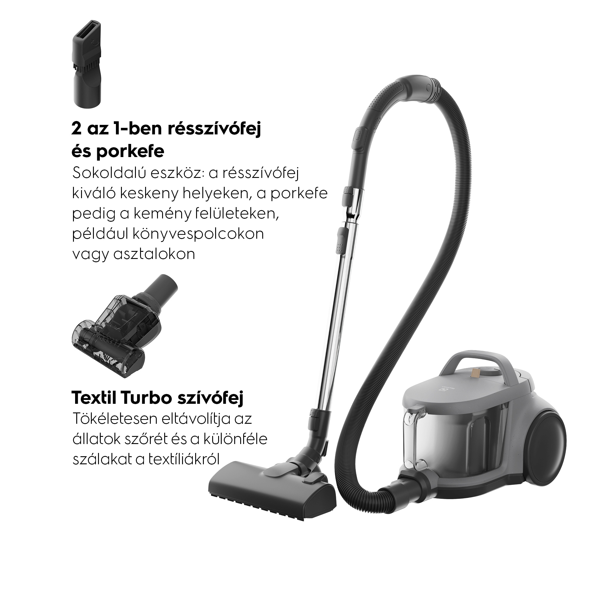 Electrolux - Porzsák nélküli porszívók - EL51A2UG