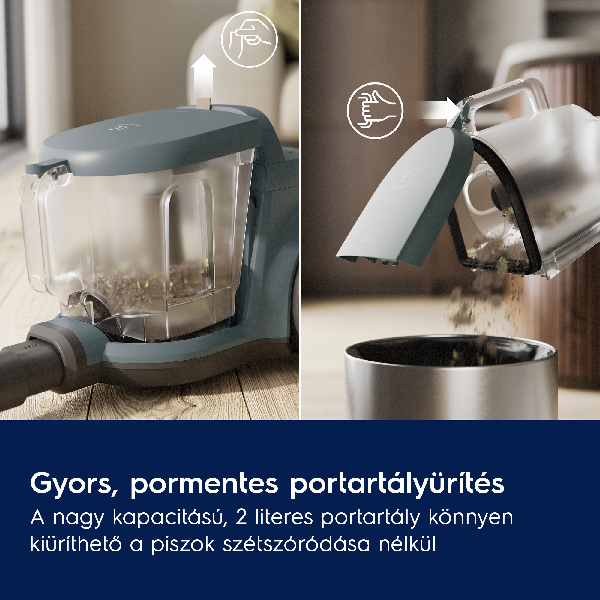 Electrolux - Porzsák nélküli porszívók - EL31C1LDB