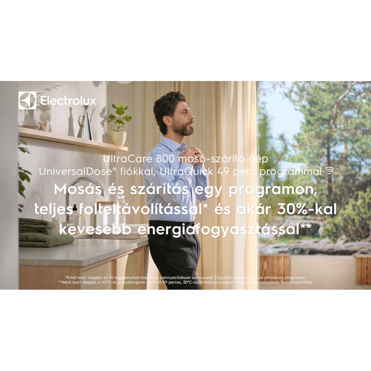 Electrolux - Szabadonálló mosó-szárító - EW8W4402QE