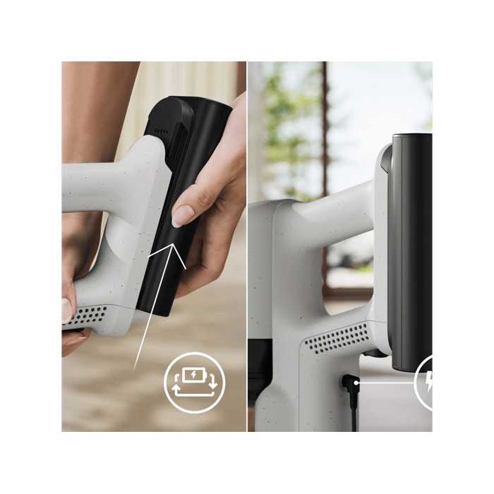 Charge right on the product – automatic protection stops overcharging