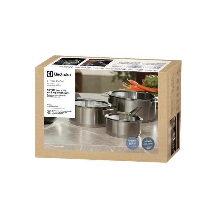 3-Piece Pot Set