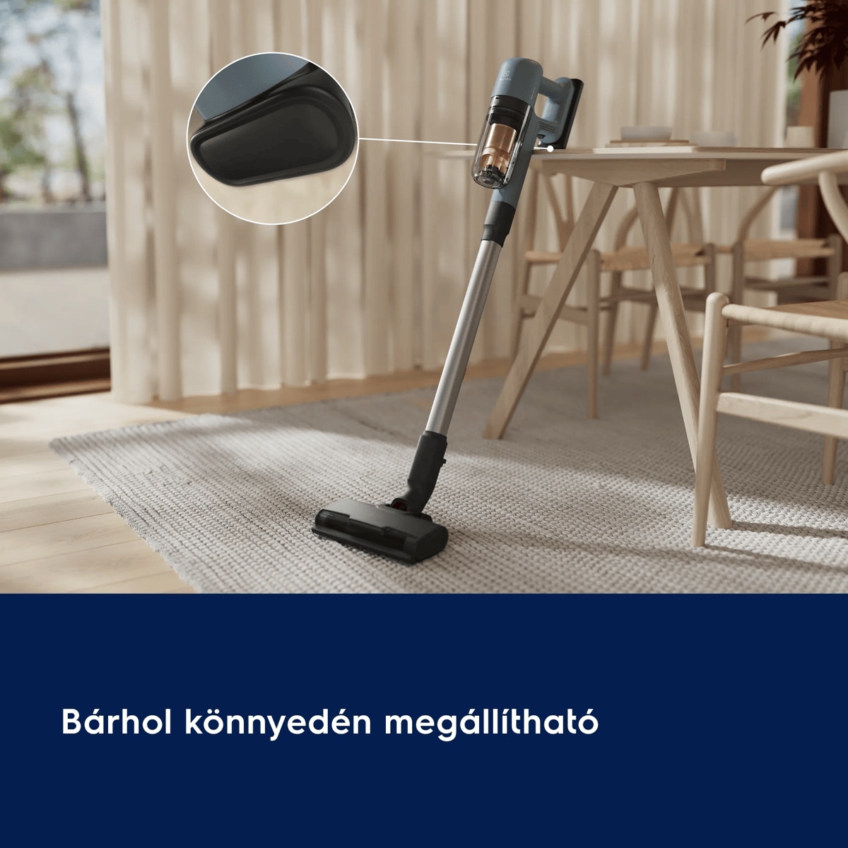 Bárhol könnyedén megállítható