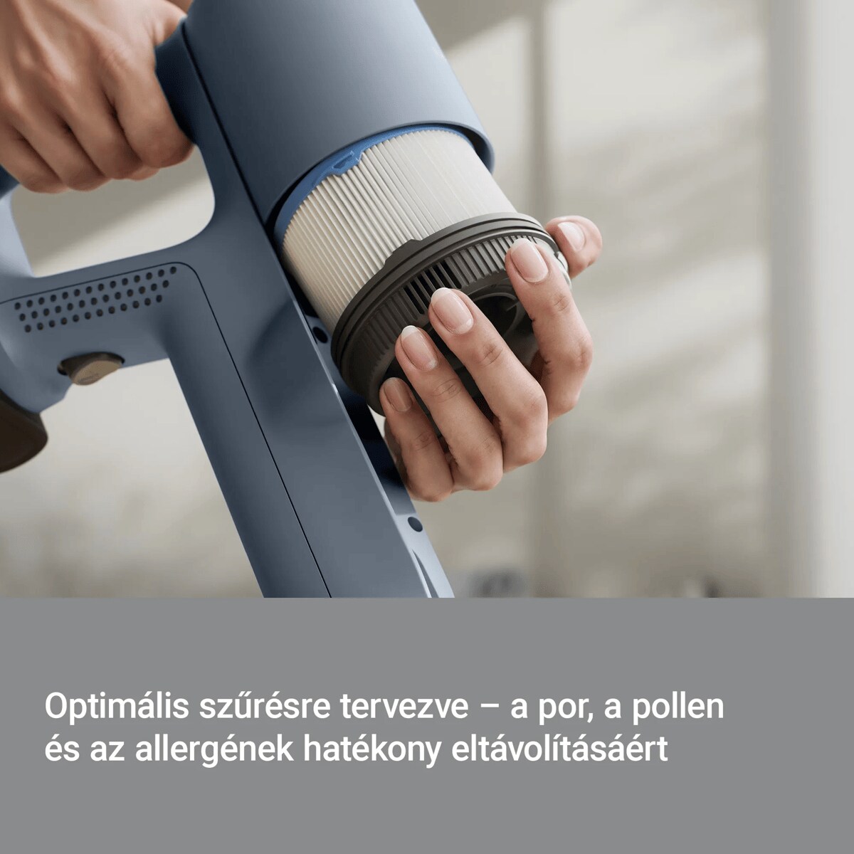 Optimális szűrésre tervezve – a por, a pollen és az allergének hatékony eltávolításáért
