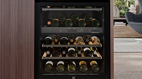 Borhűtő a konyhában