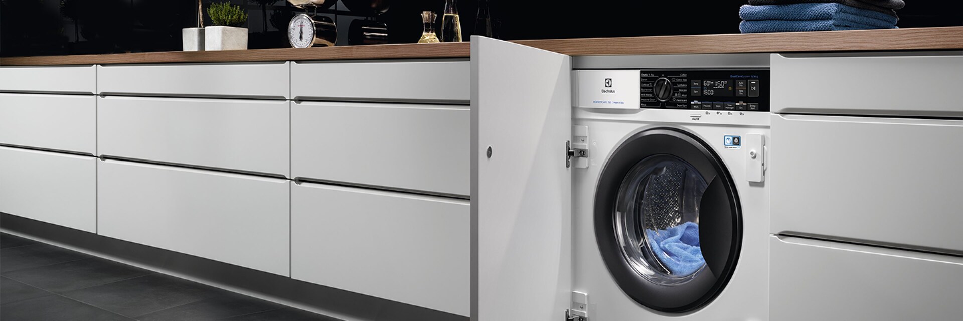 Electrolux beépíthető mosó-szárító gépek