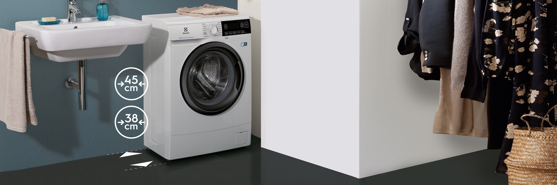 Electrolux keskeny mosógépek